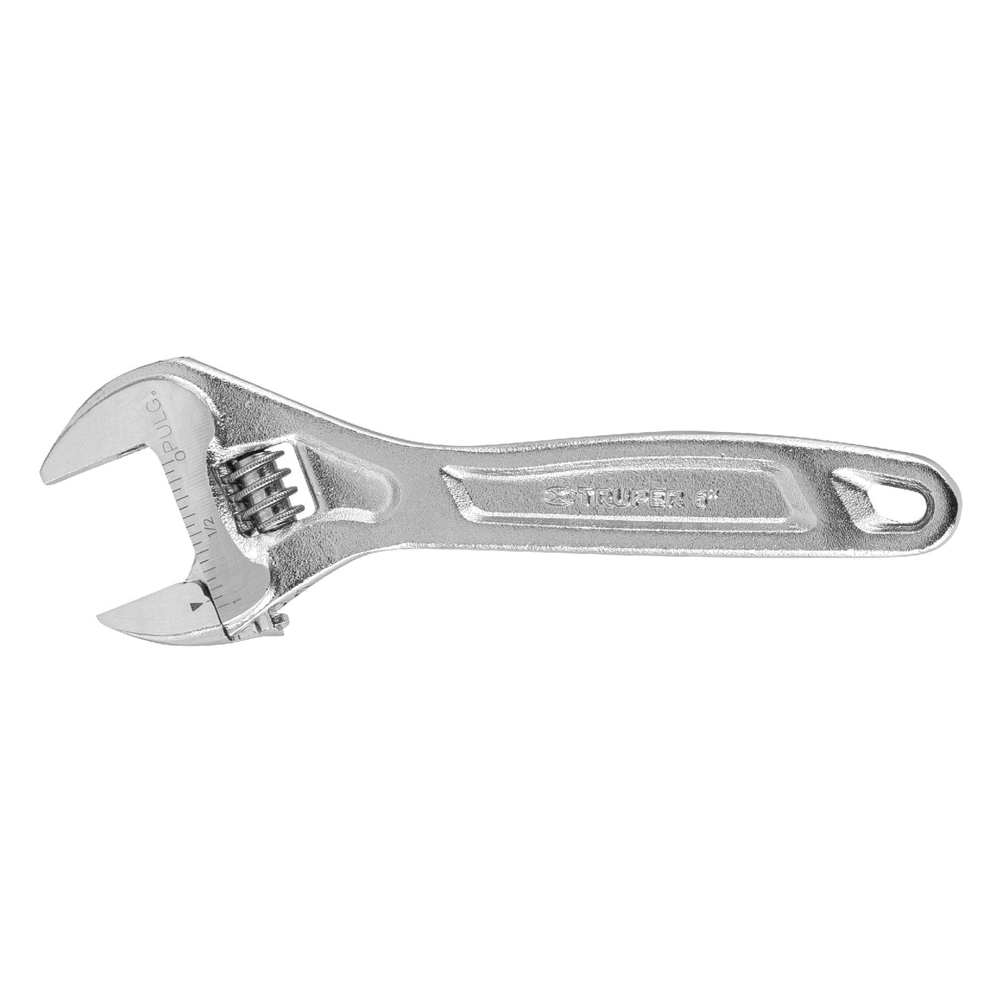 Llave perico 6p cromado grado industrial truper15505 Pieza