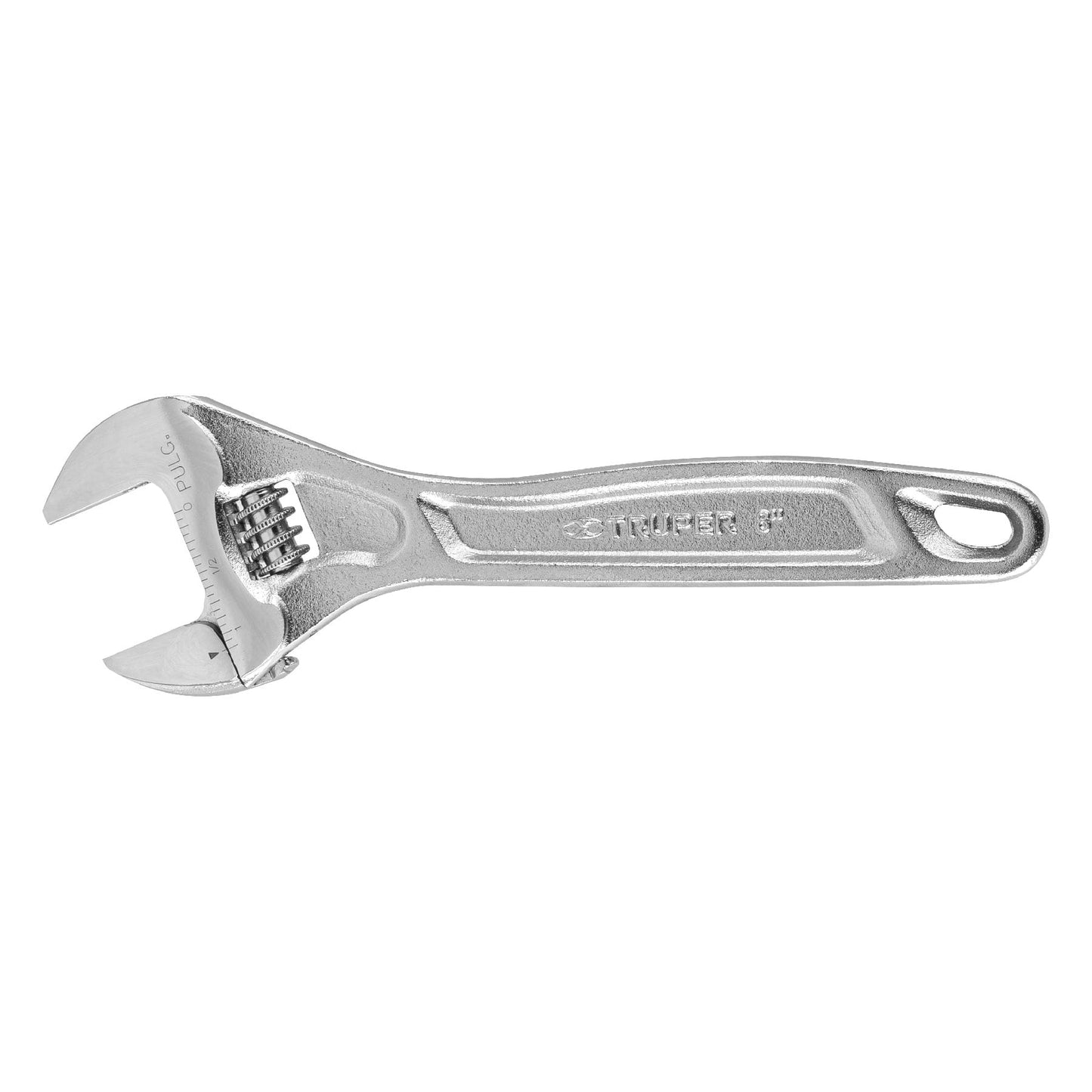 Llave perico 8p cromado grado industrial 15506 truper Pieza