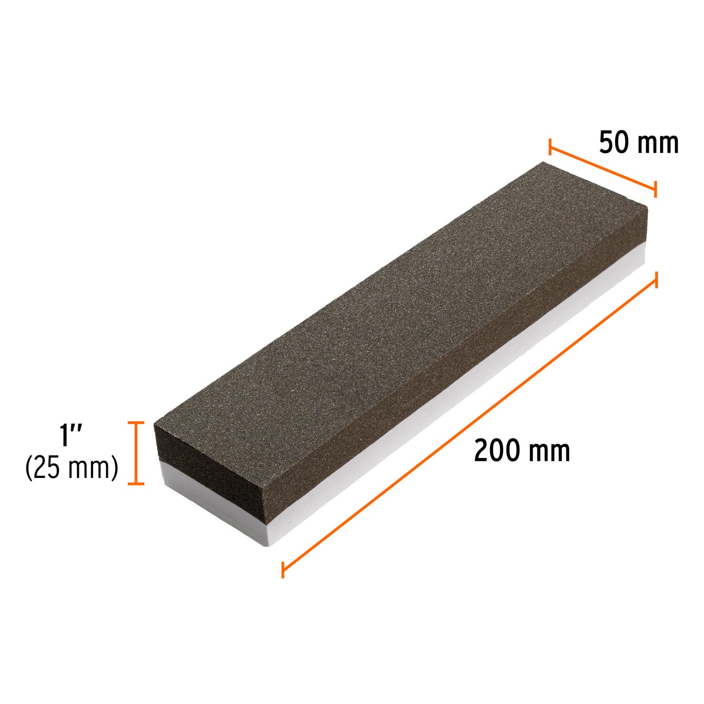 Piedra de afilar 200 x 50 x 25mm truper11668 Pieza