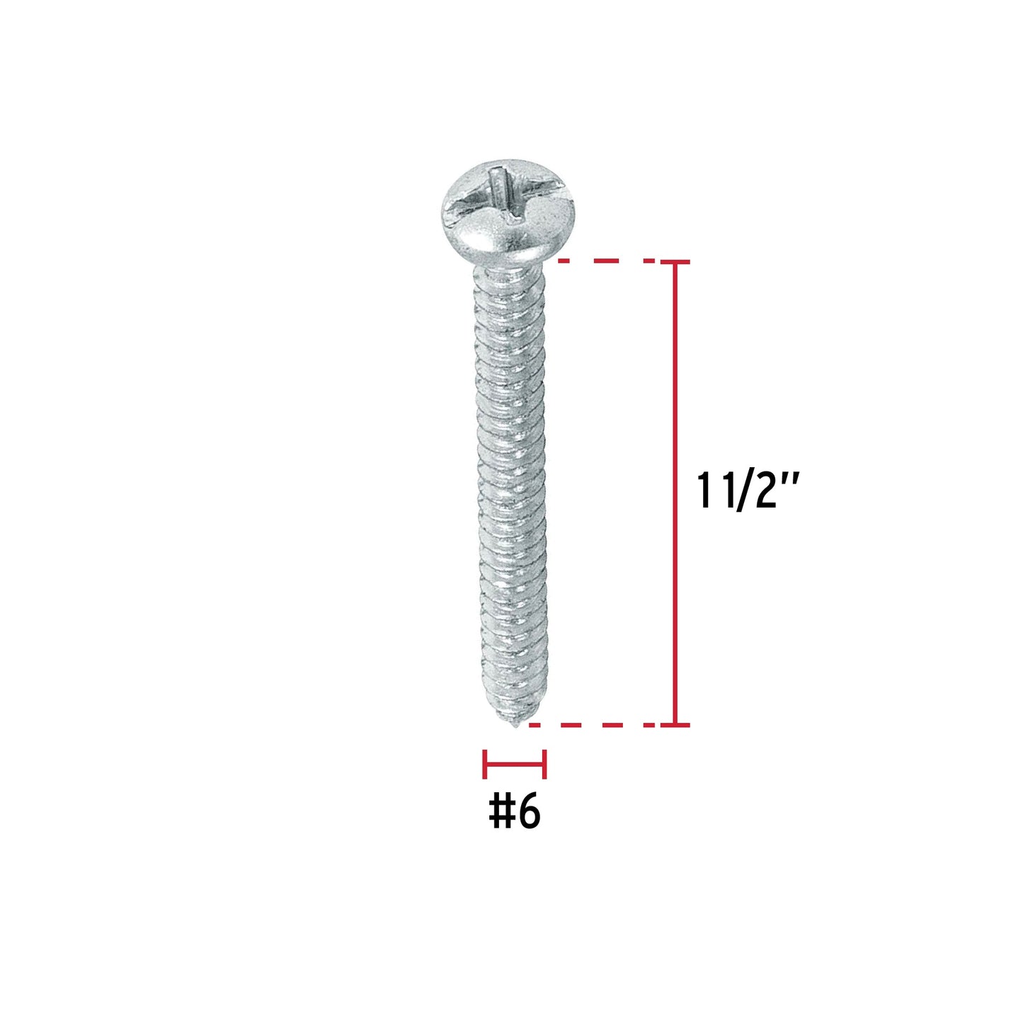 Pija para lamina 6 x 1 1/2 48723 Fiero Pieza