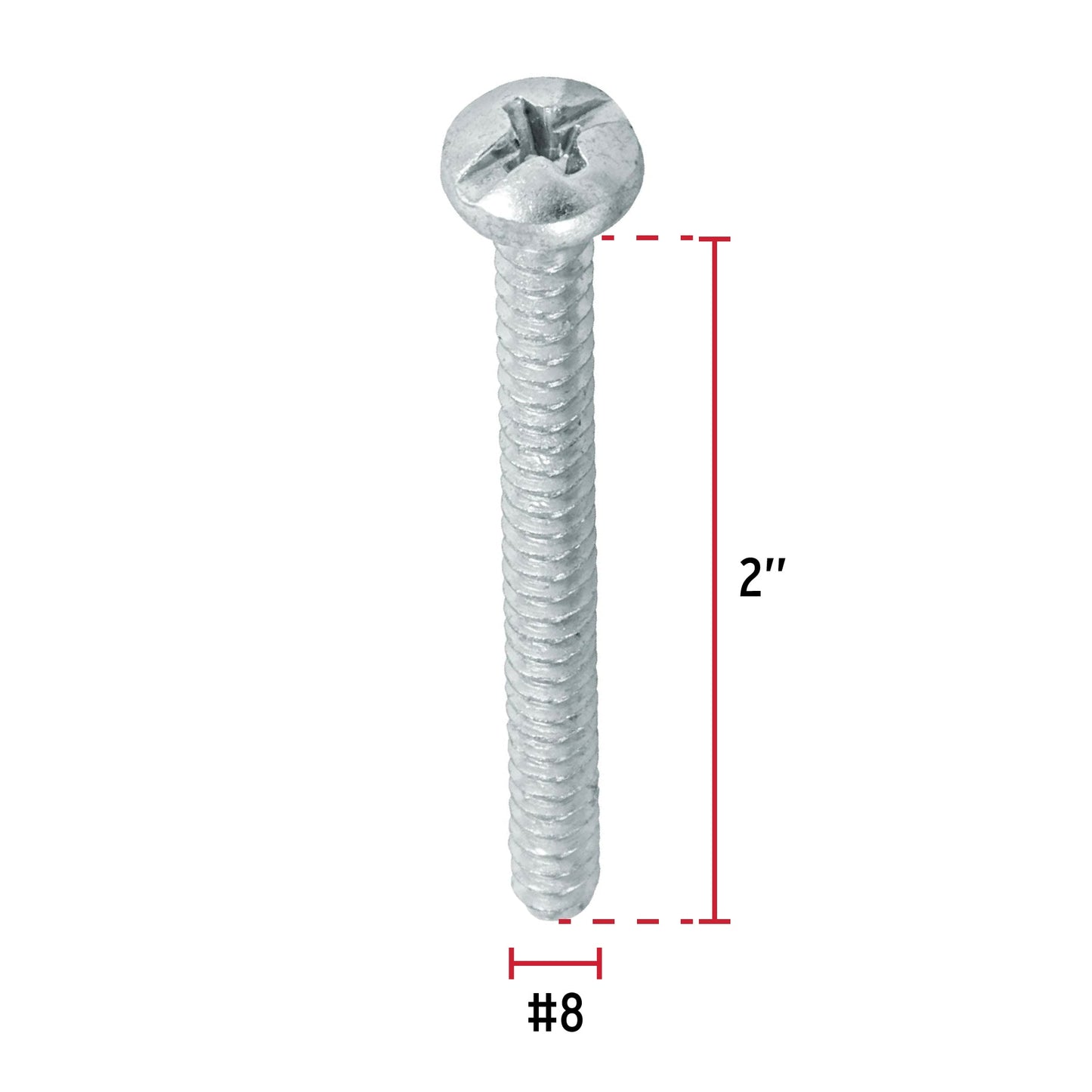 Pija para lamina 8 x 2 44418 Fiero Pieza
