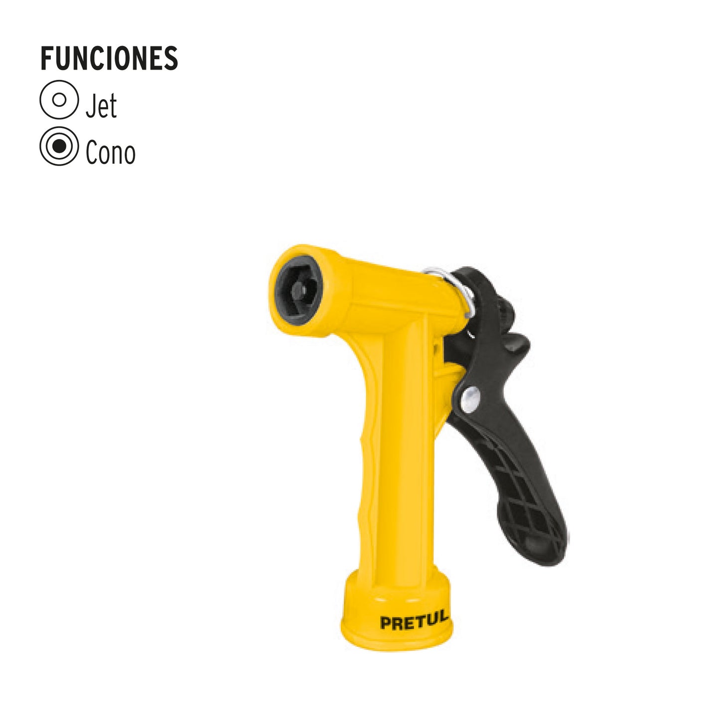 Pistola plastica p/riego 4p 22753 pretul Pieza