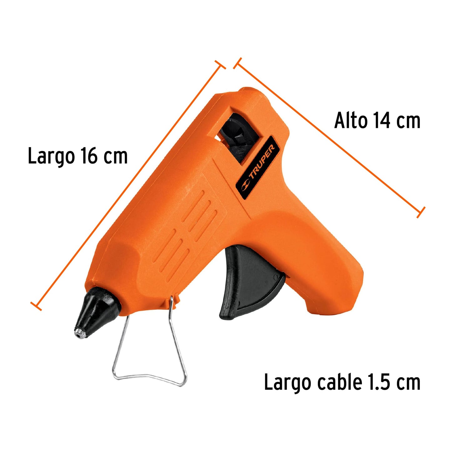 Pistola silicon electrica 1/2 25w 17536 truper Pieza