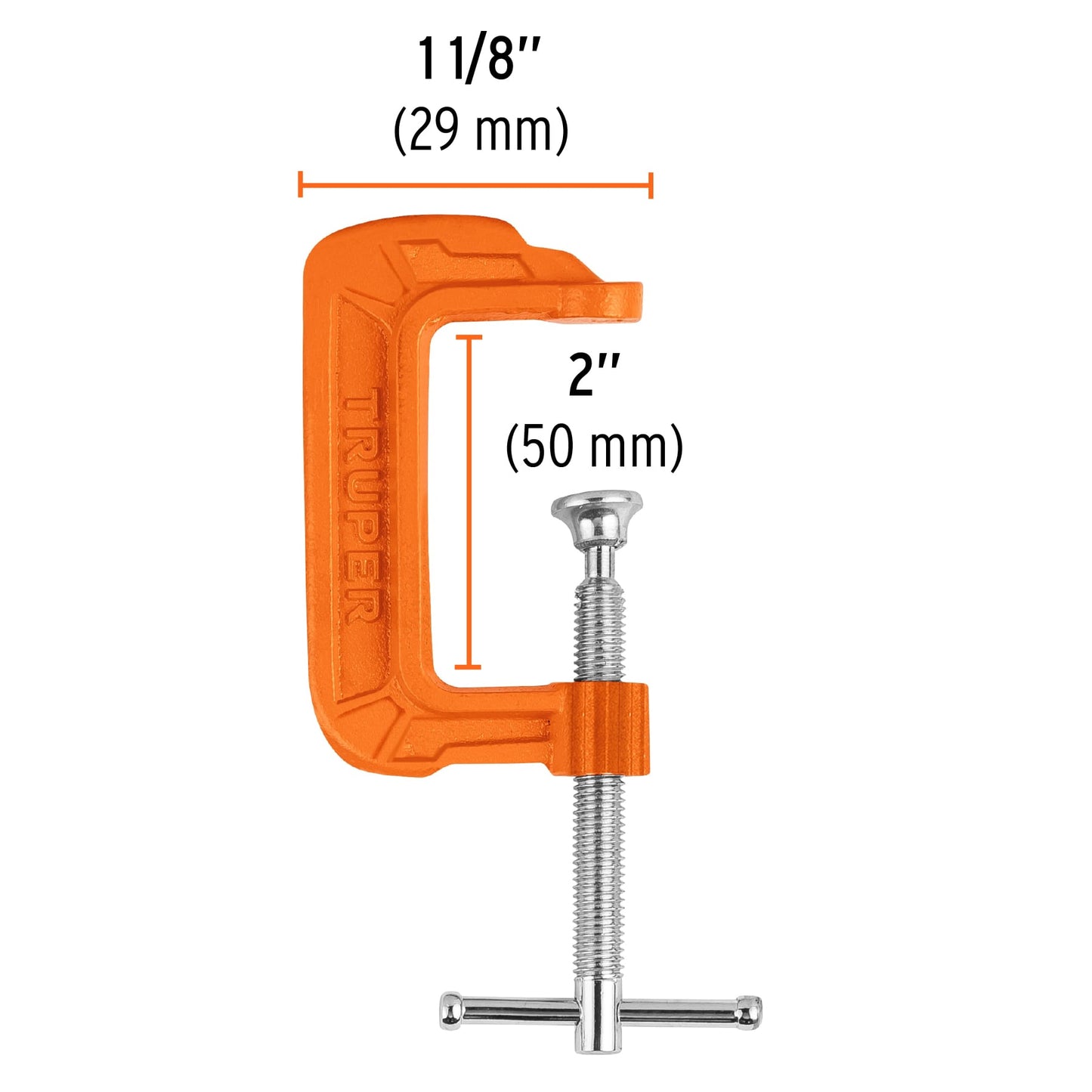 Prensa de hierro nodular para carpintería 2 17659 Truper Pieza