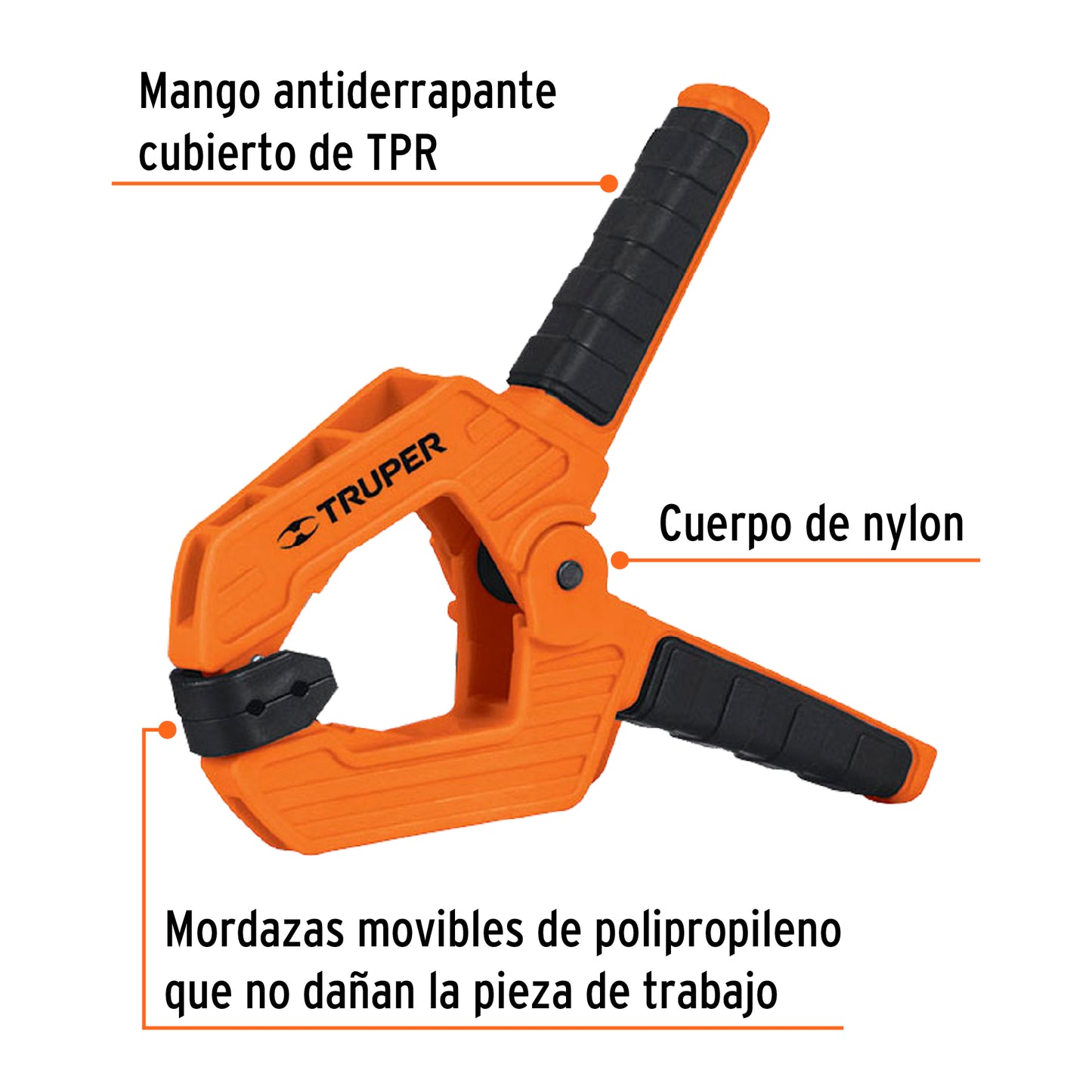 Prensa de resorte 4p 17700 truper Pieza