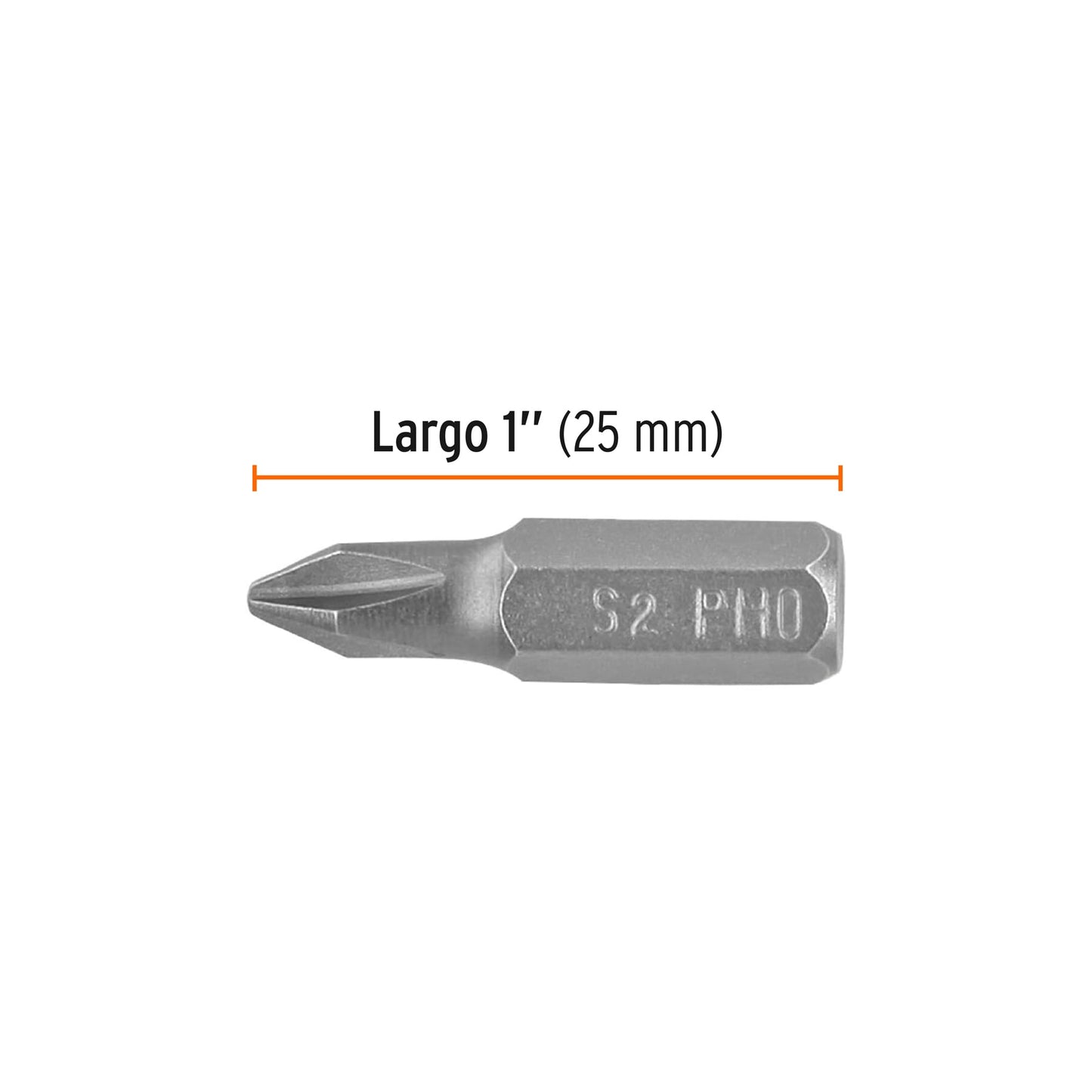 Puntas Phillips #0 1p estuche con 5 piezas Expert 12138 Truper Pieza
