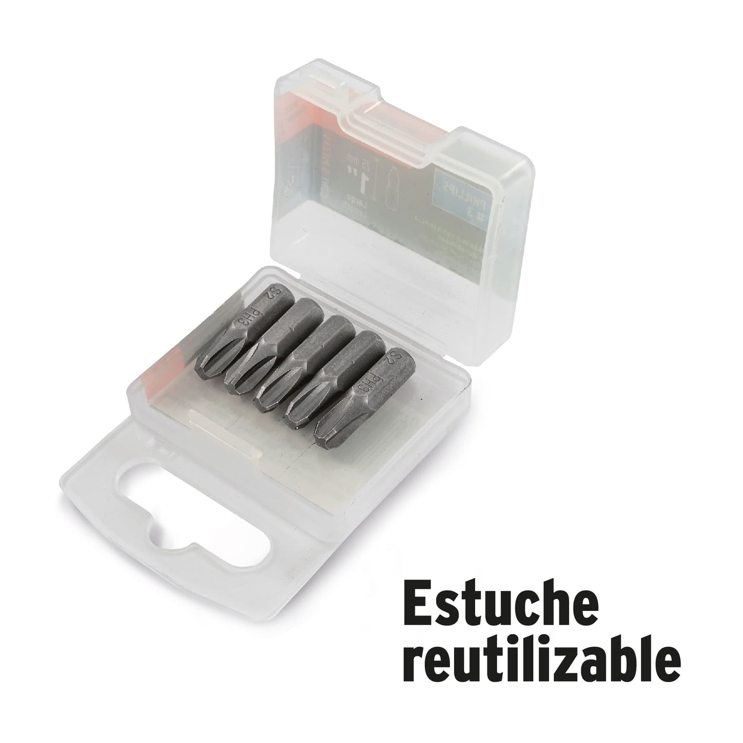 Puntas Phillips 2 1 estuche con 15 piezas Expert 100193 truper Paquete