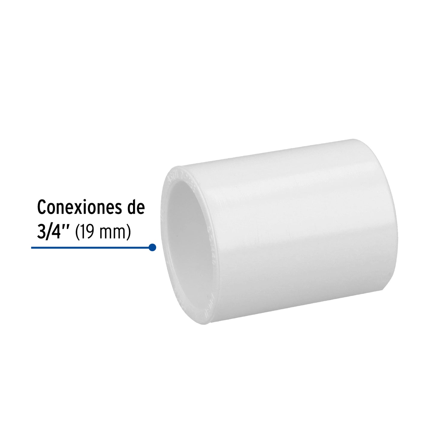 Cople hidraulico 3/4 ced 40 45418 615384 Foset Pieza