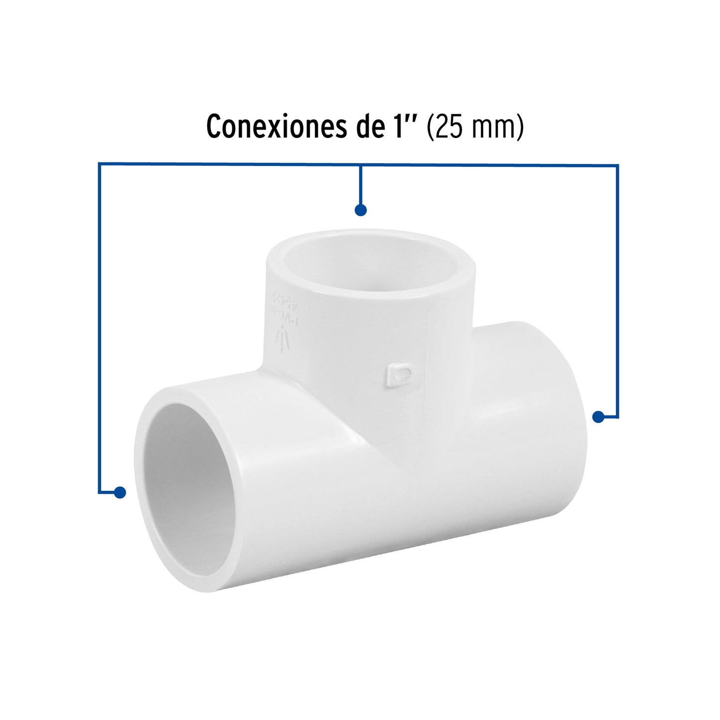 Tee hidraulica 1p 45422/615373 Foset Pieza