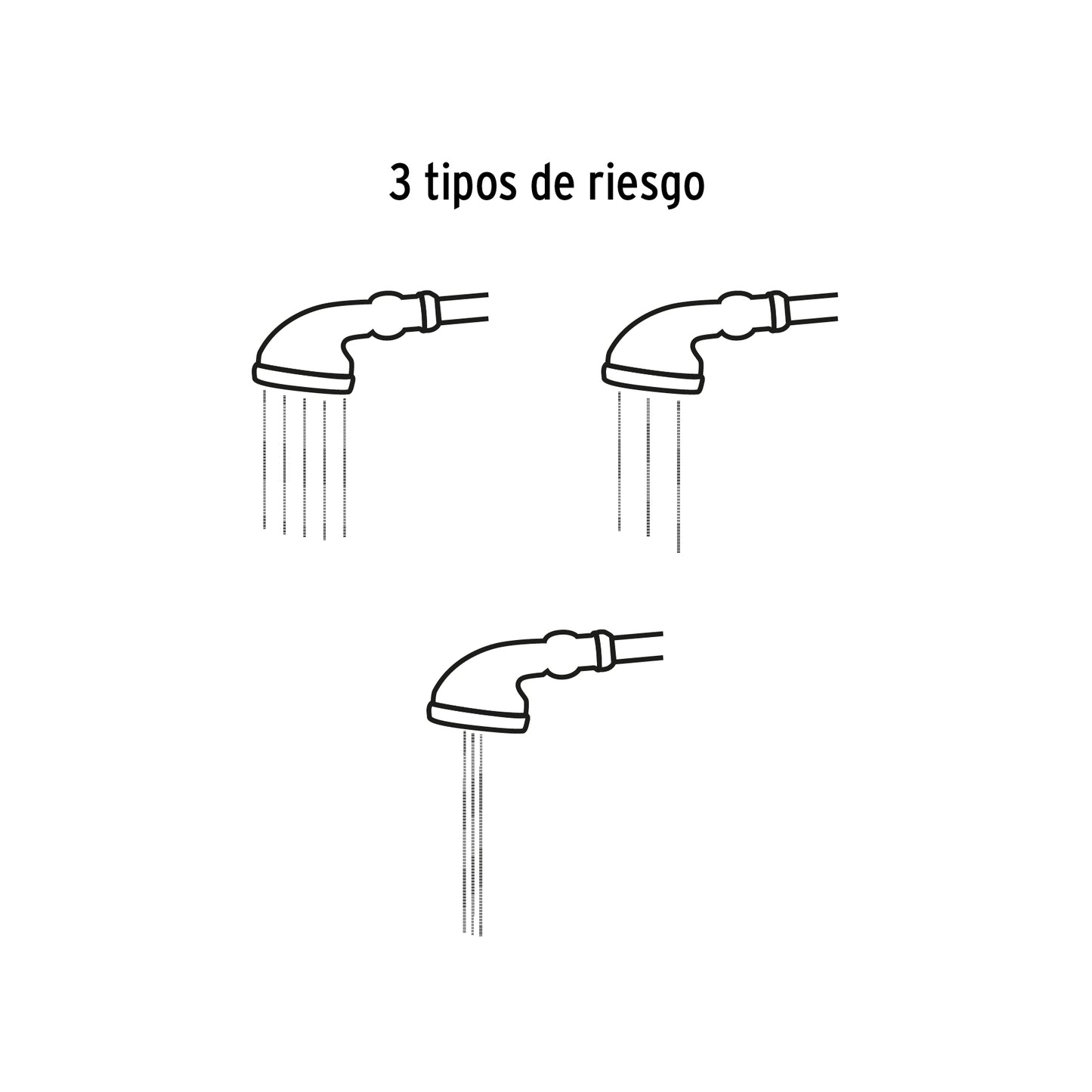 Regadera con extension de 32p 10325 truper Pieza