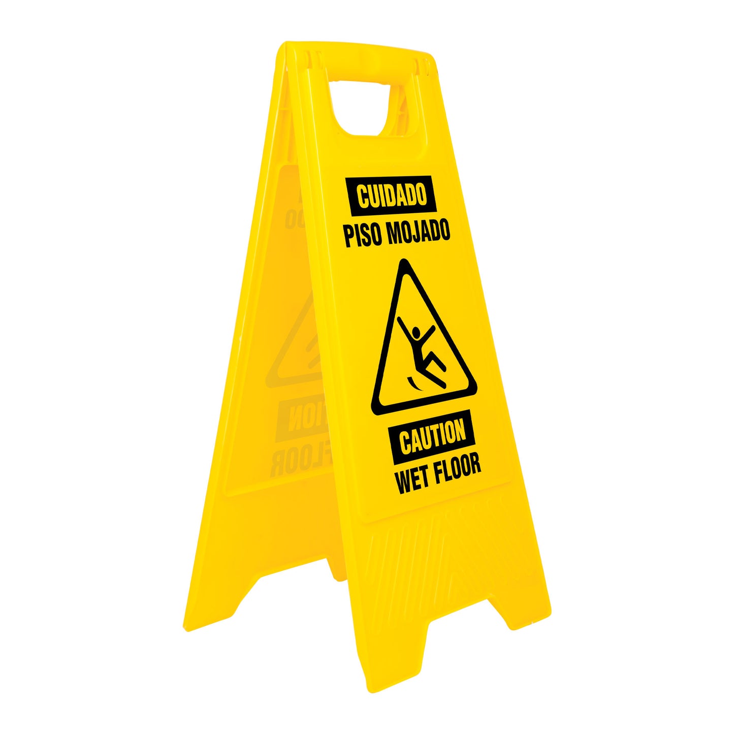 Letrero plegable para piso mojado 23020 klintek Pieza