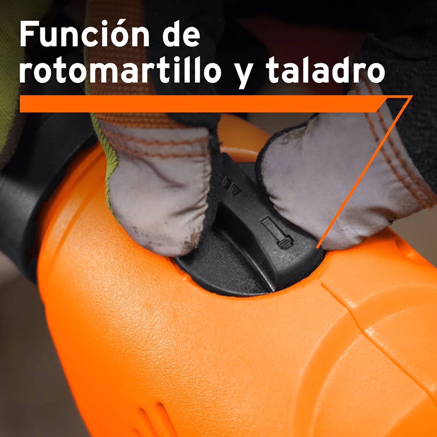 Rotomartillo 1/2p 750 W profesional 14658 Truper Pieza