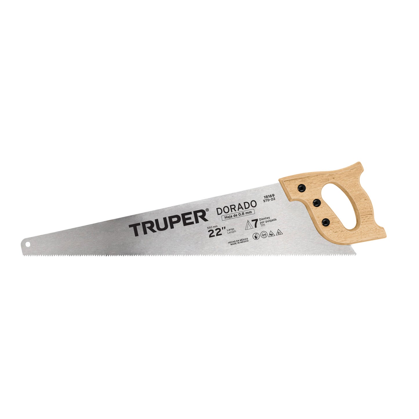 Serrucho 22 Dorado 7 DPP 18169 Truper