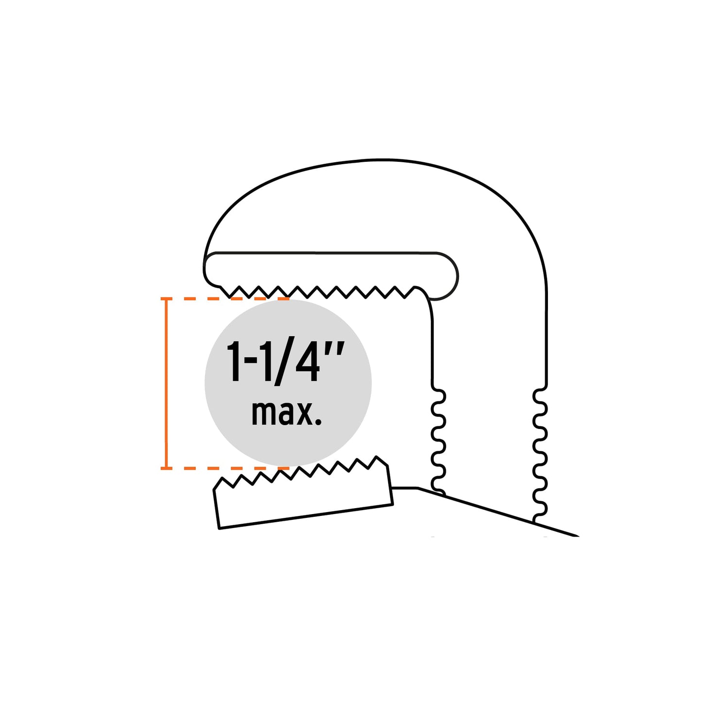 Llave para tubo stilson 12p truper Pieza