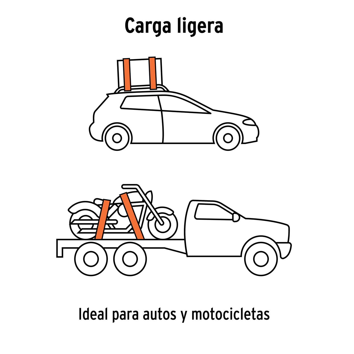 Sujetadores matraca carga maxima 675 kg 2 piezas 19281 Pieza