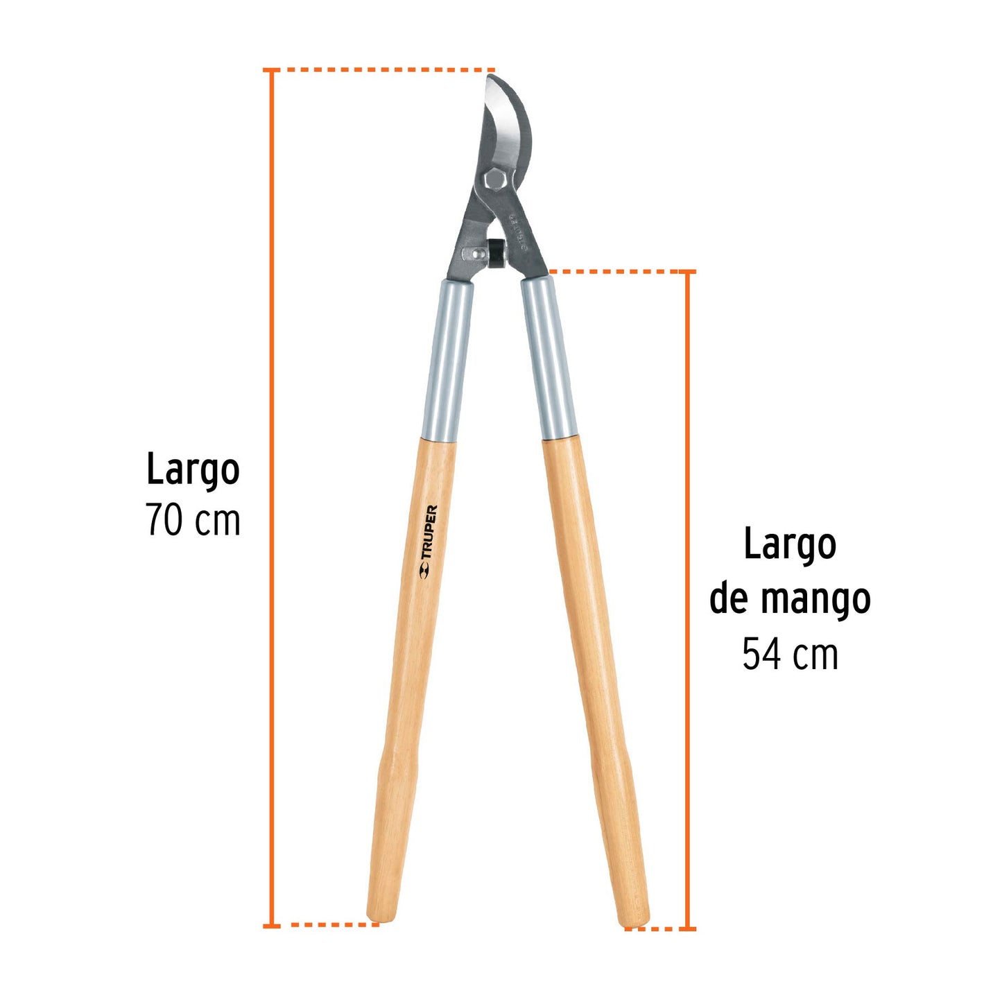 Tijeras para ramas 21p mango de madera Pieza