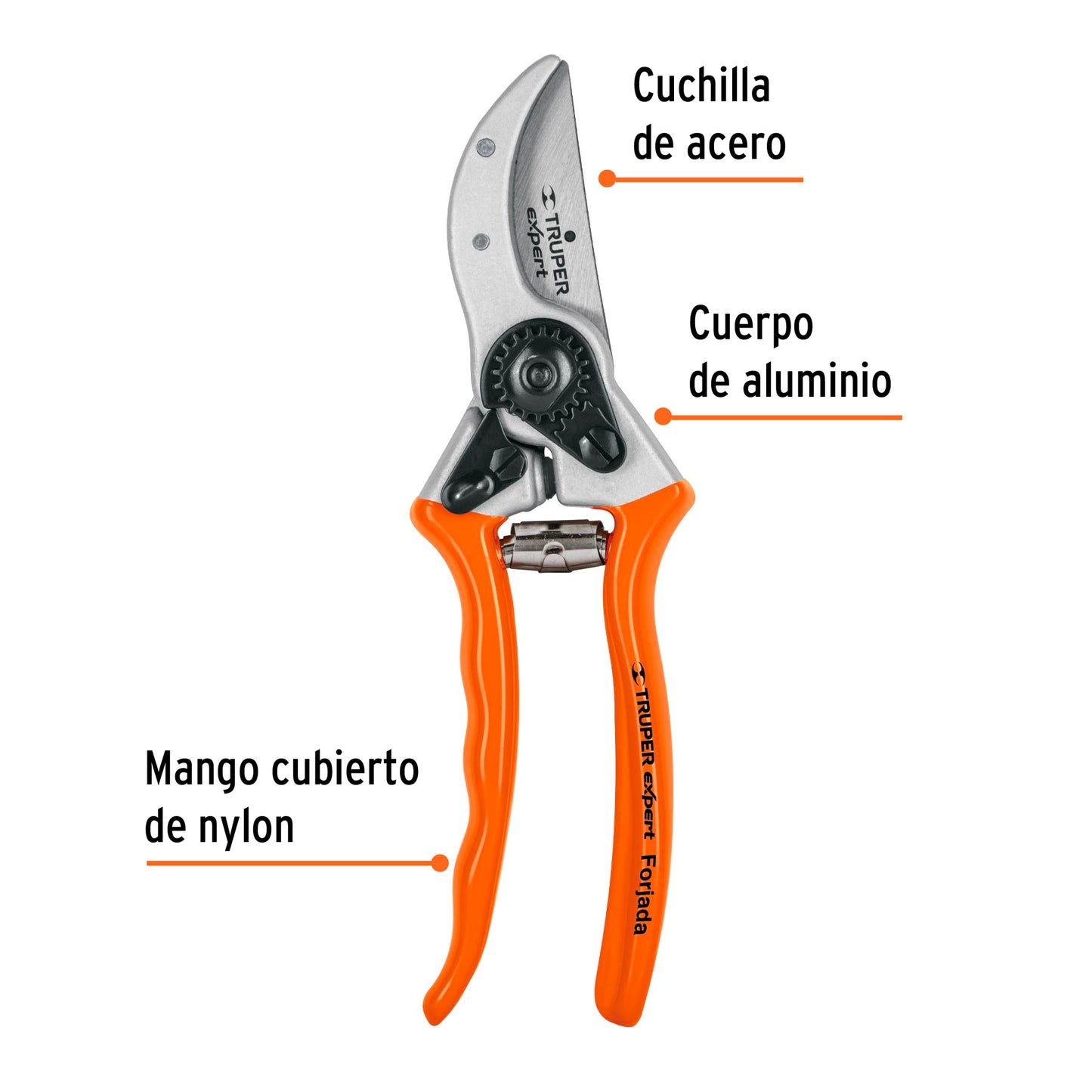 Tijera para poda 8p profesional aluminio 18469 truper Pieza
