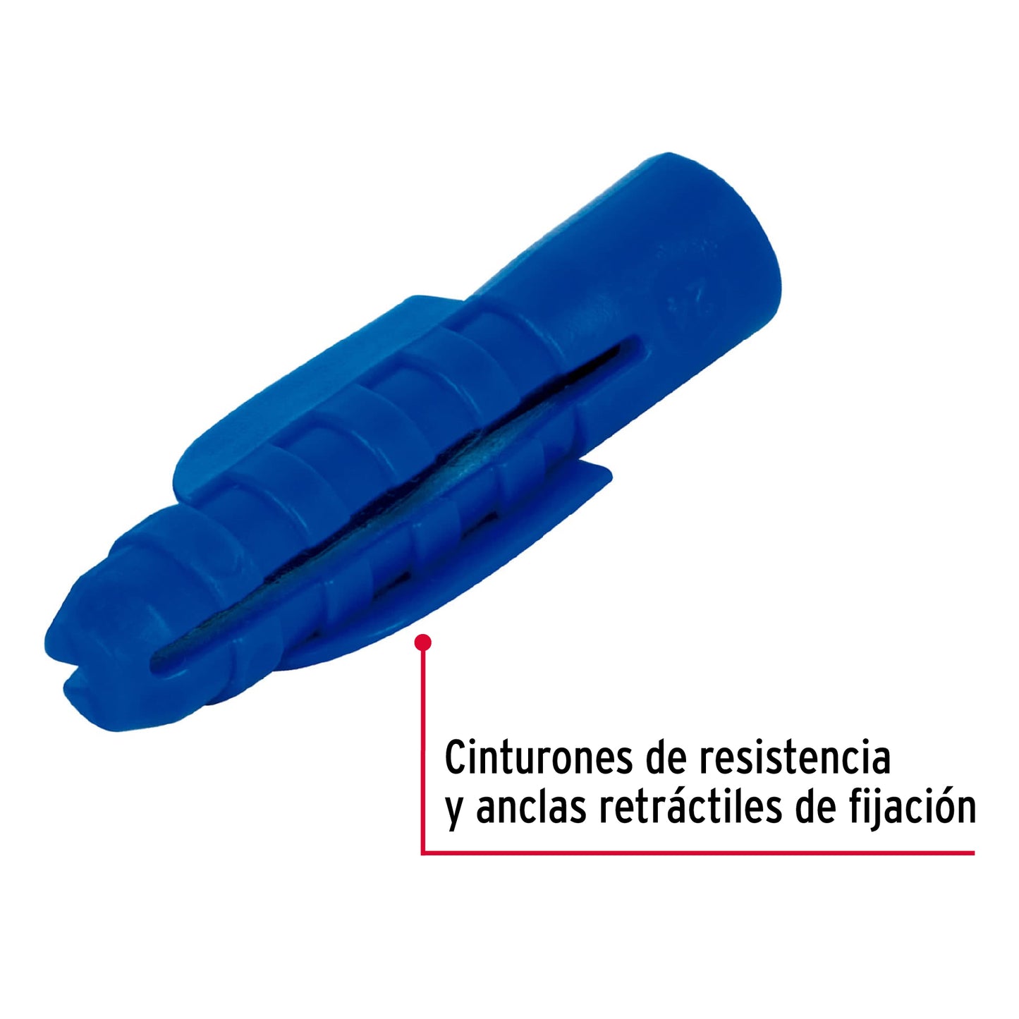 Taquete plastico 3/8 44201 fiero Pieza