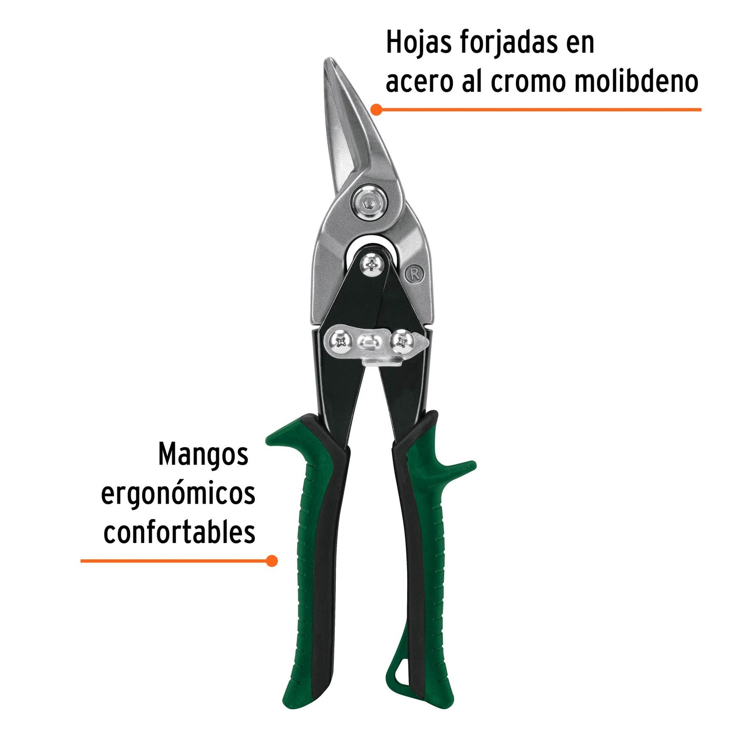 Tijera aviacion derecha 18535 truper Pieza