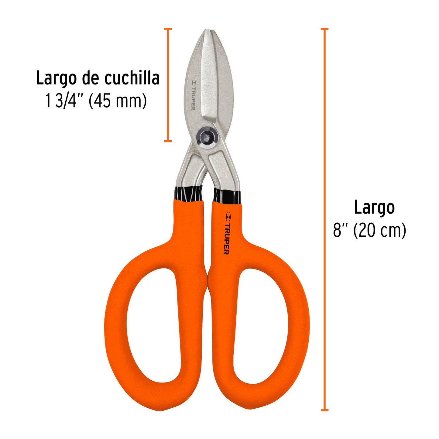 Tijera para hojalatero 8p 18500 truper