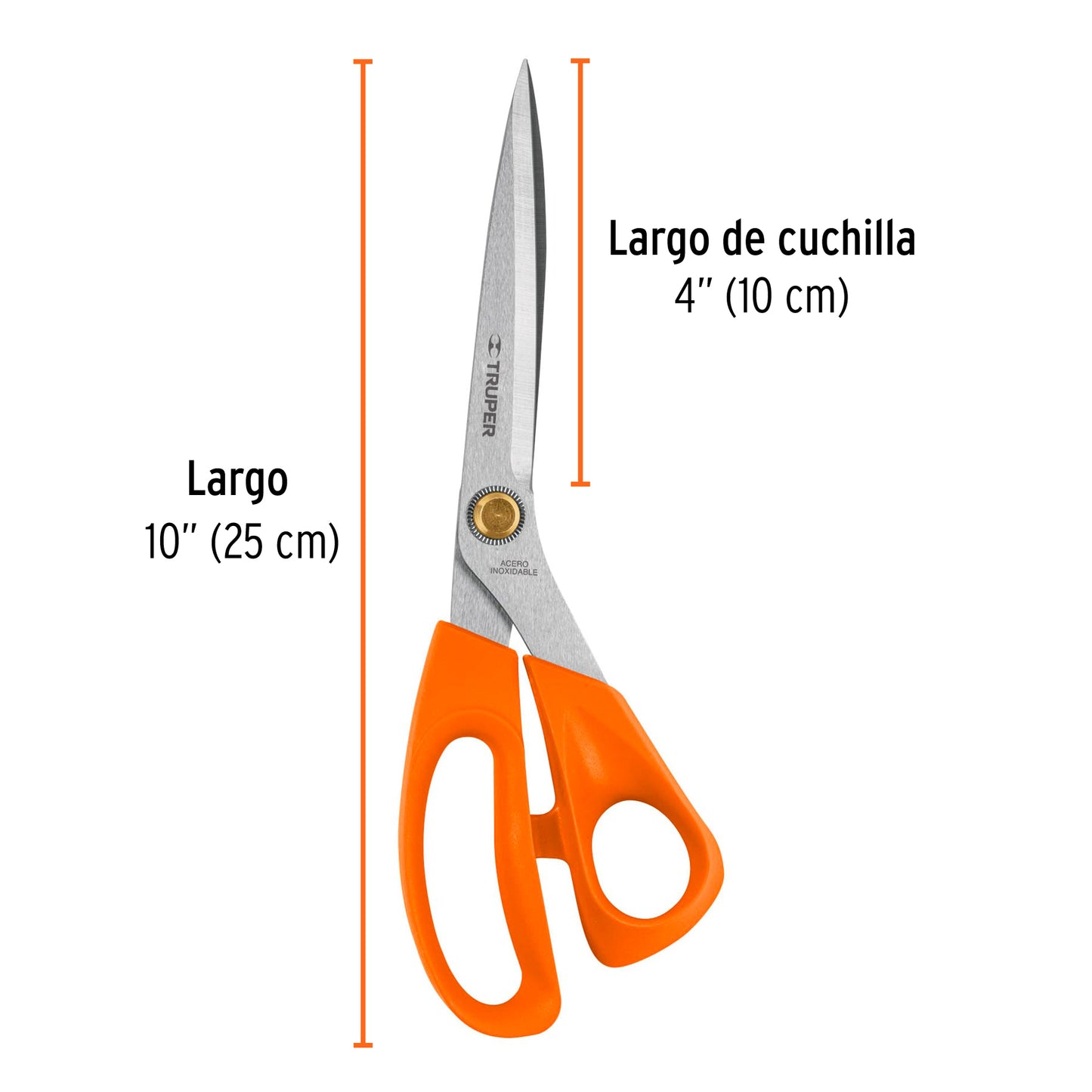 Tijera para costura 10p 18496 truper Pieza