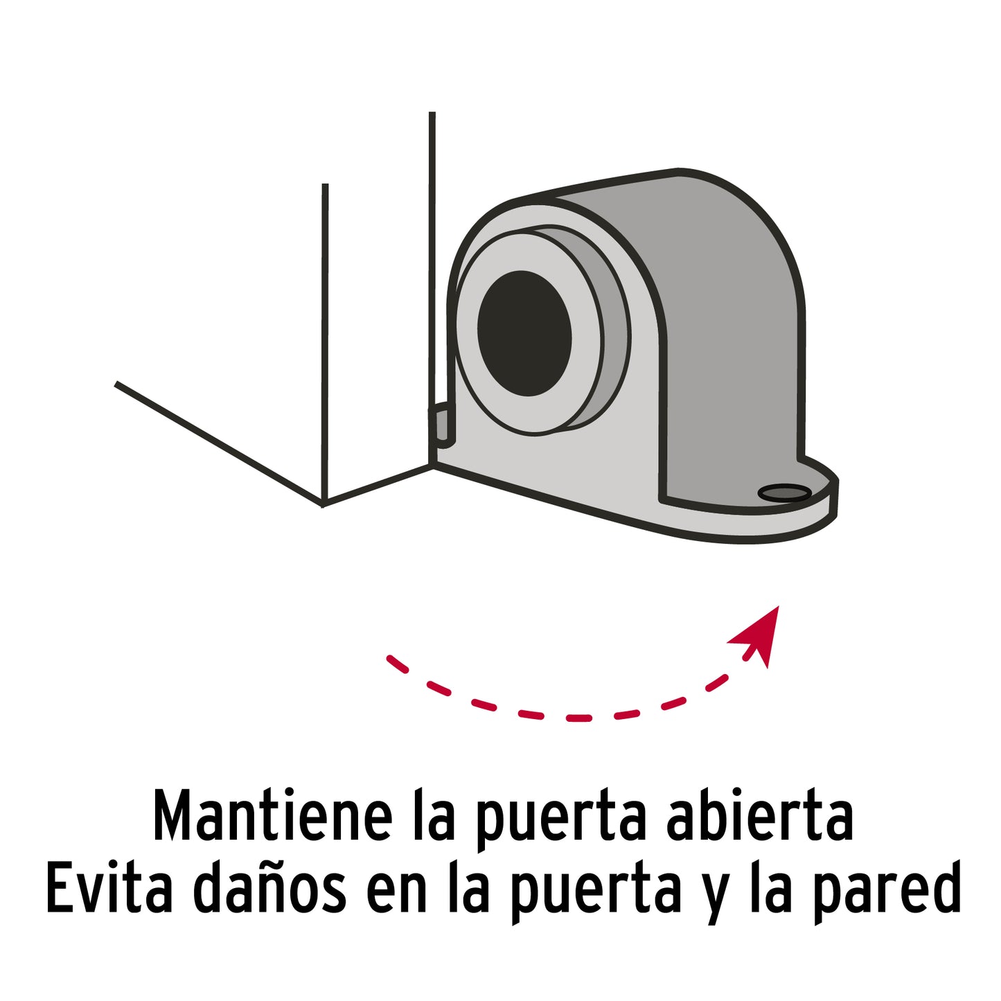 Tope magnético cromado 43782 Hermex Pieza