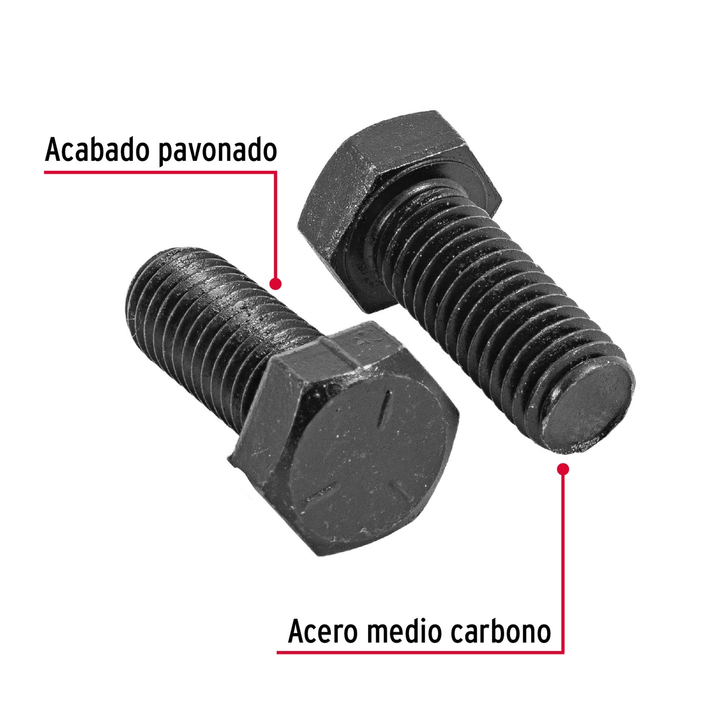 Tornillo Grado 5 1/2 x 1 1/4 44799 Fiero Pieza