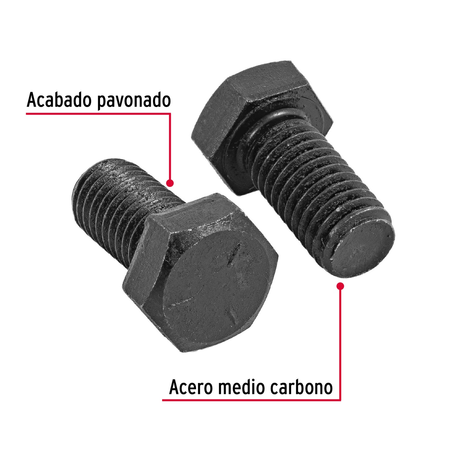 Tornillo Grado 5 1/2 x 1 44798 Fiero Pieza