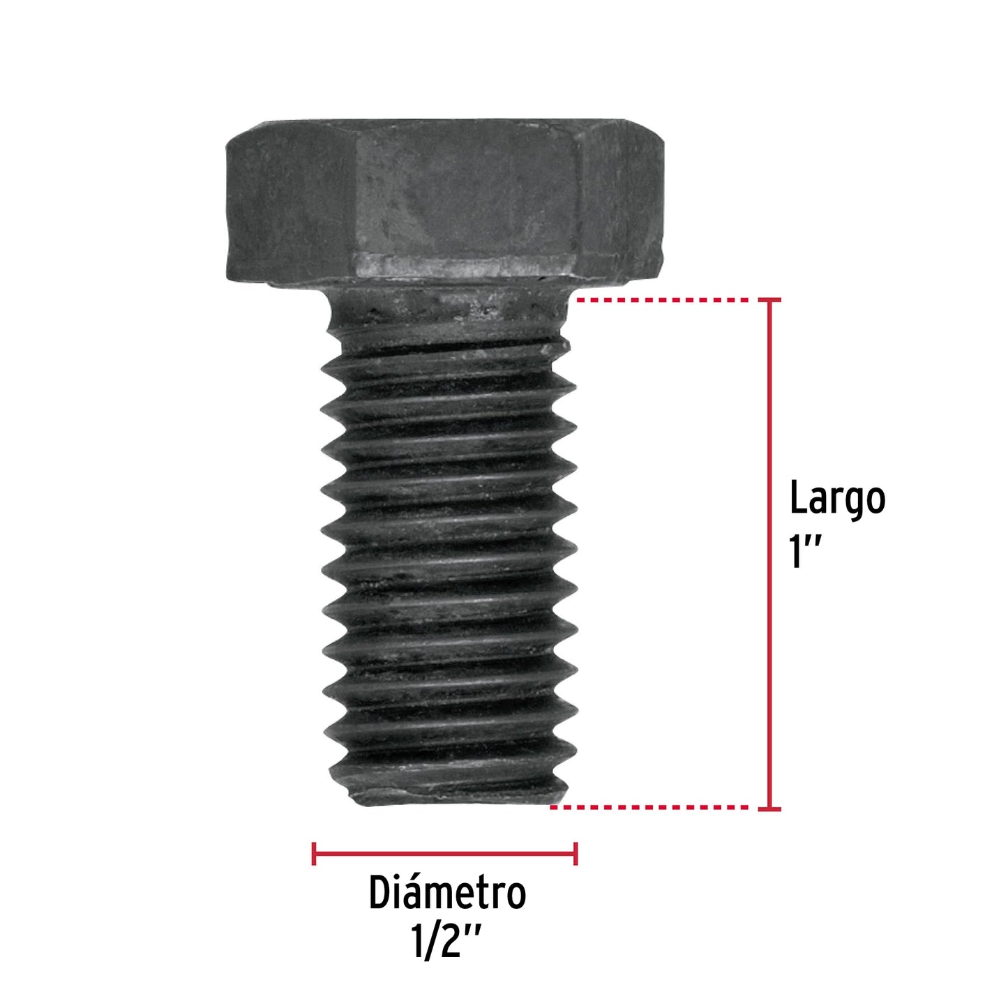Tornillo Grado 5 1/2 x 1 44798 Fiero Pieza
