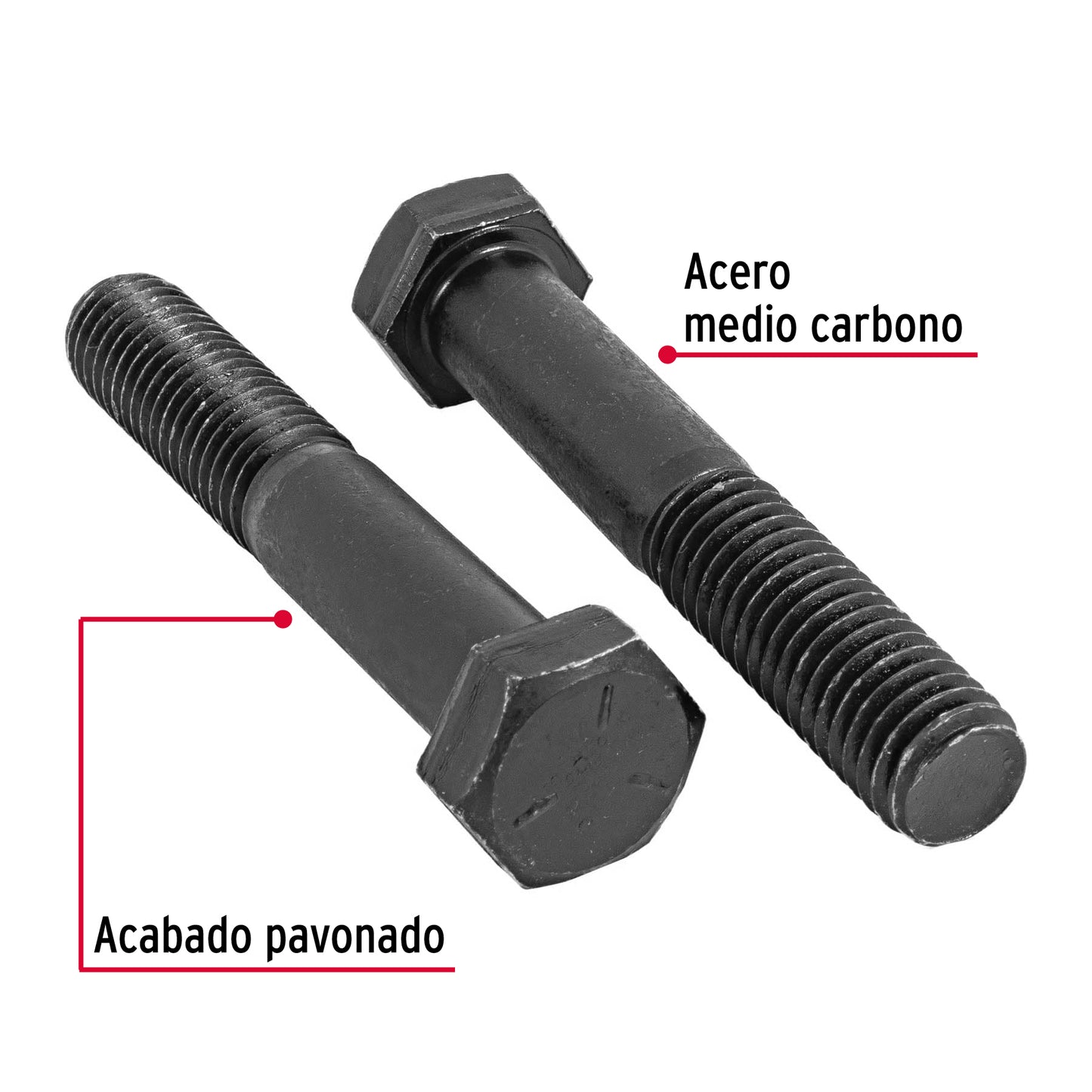 Tornillo Grado 5 1/2 x 3 44803 Fiero Pieza