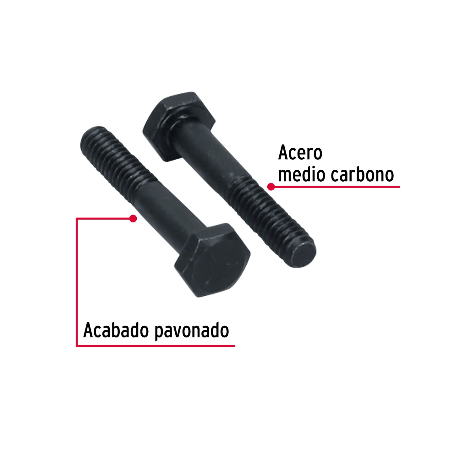 Tornillo Grado 5 1/4 x 1 1/2 44767 Fiero Pieza