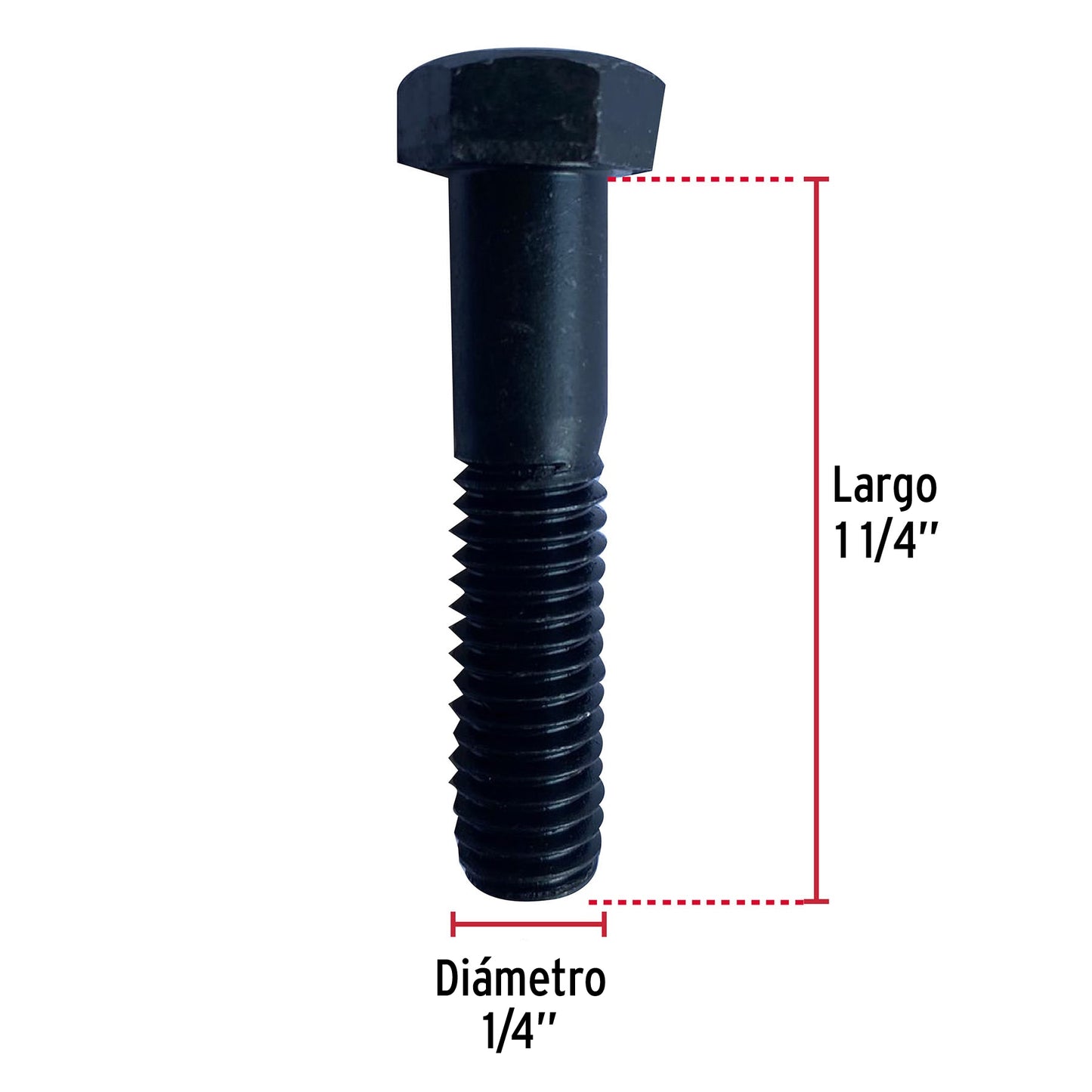 Tornillo Grado 5 1/4 x 1 1/4 44766 Fiero Pieza