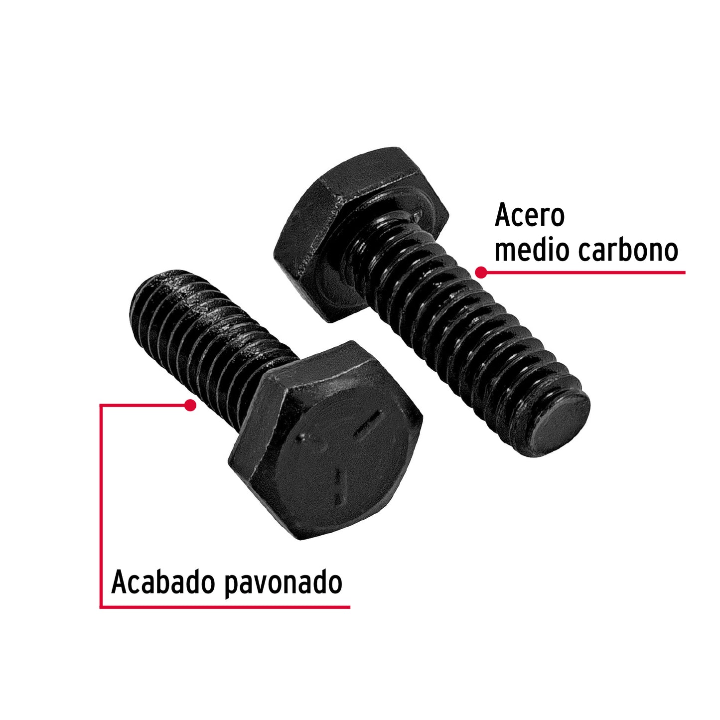 Tornillo Grado 5 1/4 x 3/4 44764 Fiero Pieza