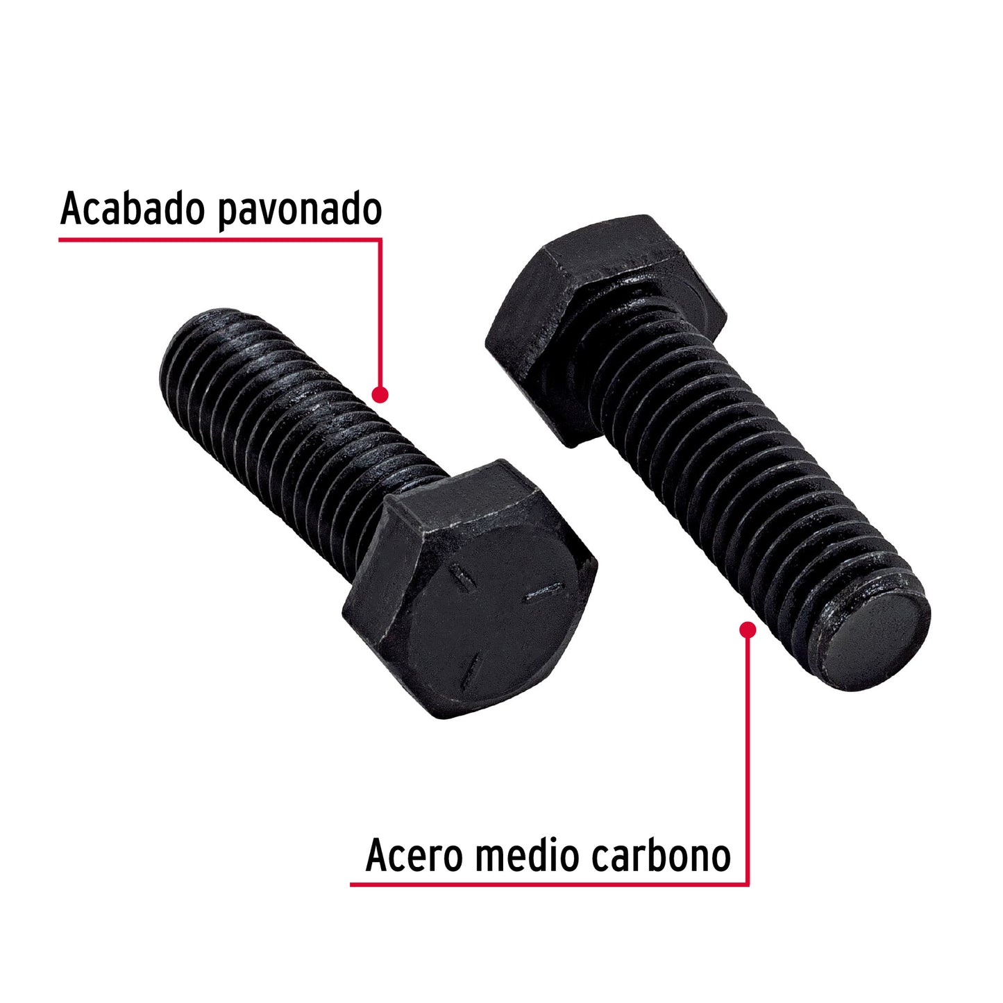 Tornillo Grado 5 3/8 x 1 1/4 44783 Fiero Pieza