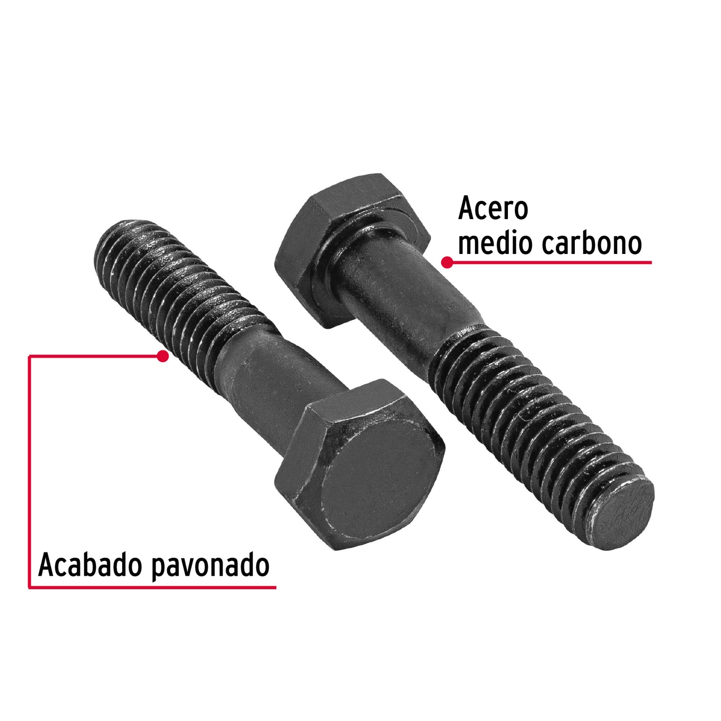 Tornillo Grado 5 5/16 x 1 1/2 44775 Fiero Pieza
