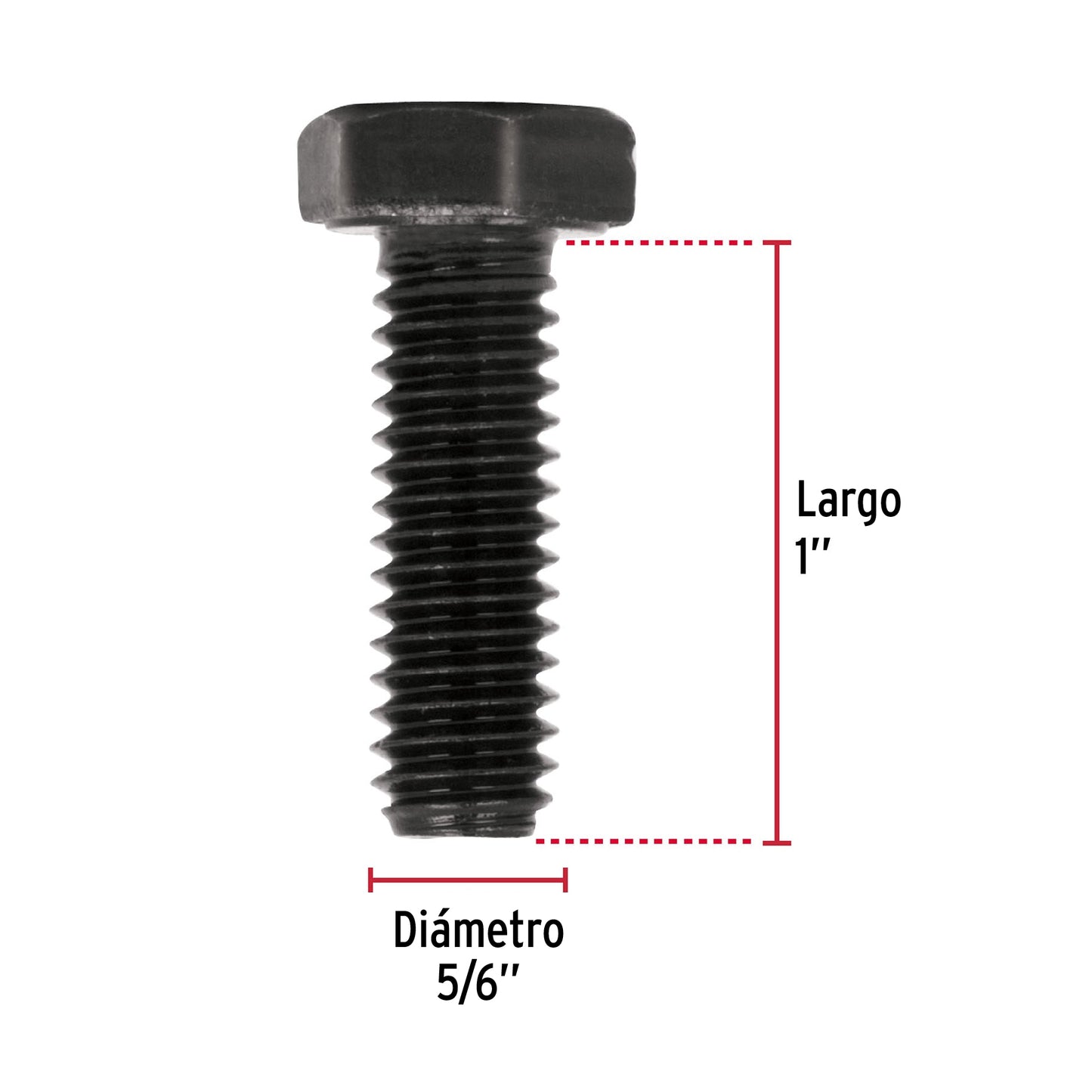 Tornillo Grado 5 5/16 x 1 44773 Fiero Pieza