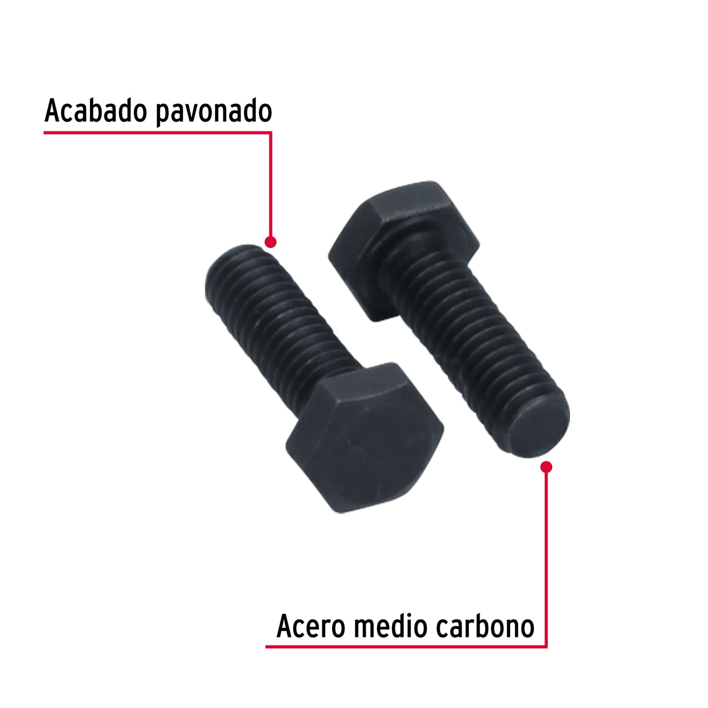 Tornillo Grado 5 5/16 x 1 44773 Fiero Pieza
