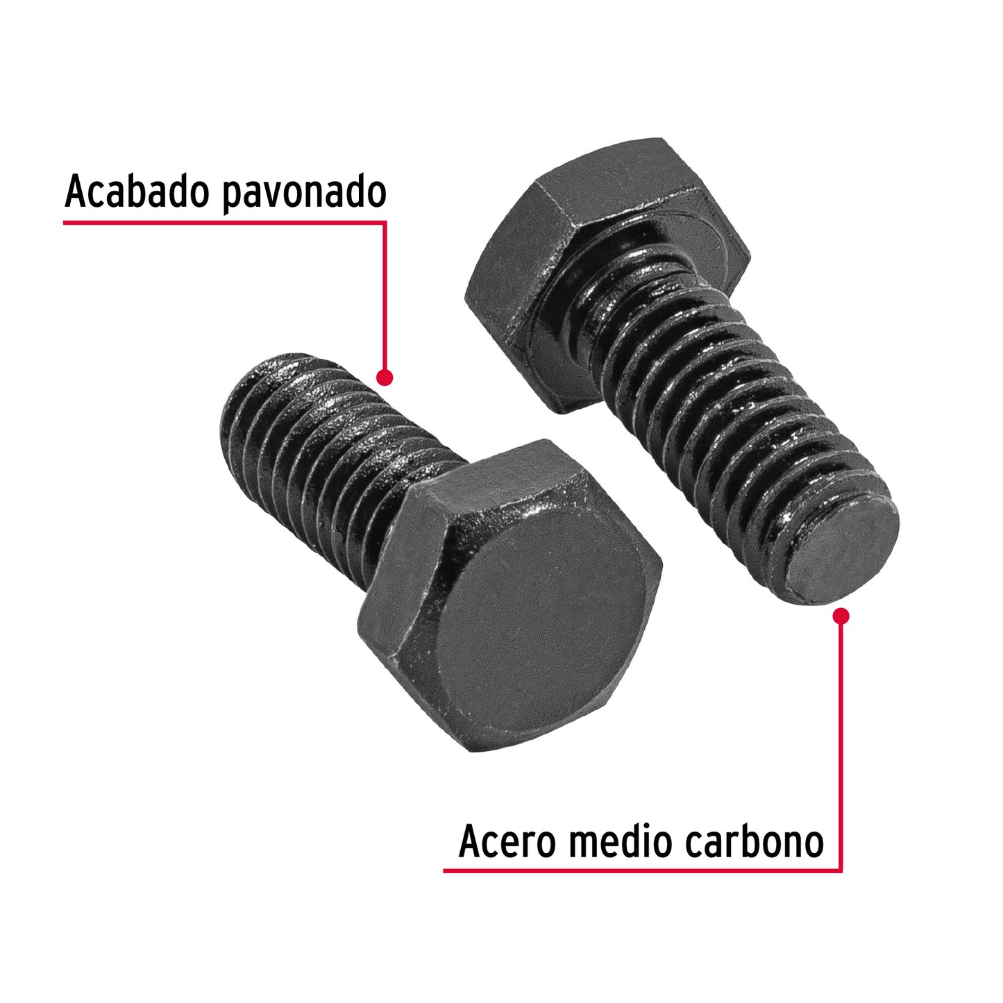 Tornillo Grado 5 5/16 x 3/4 44772 Fiero Pieza