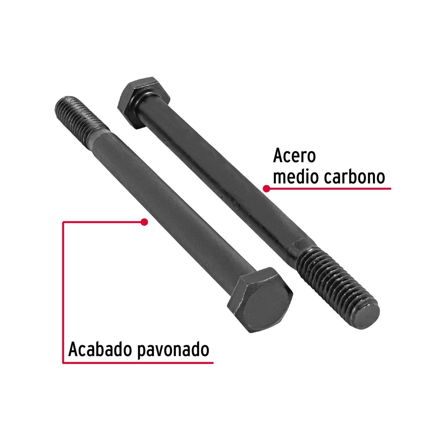 Tornillo Grado 5 5/16 x 4 44780 Fiero Pieza