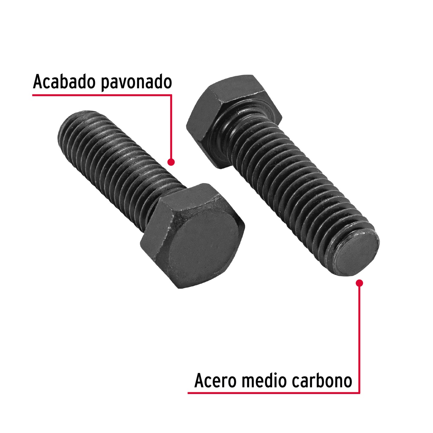 Tornillo Grado 5 7/16 x 1 1/2 44792 Fiero Pieza
