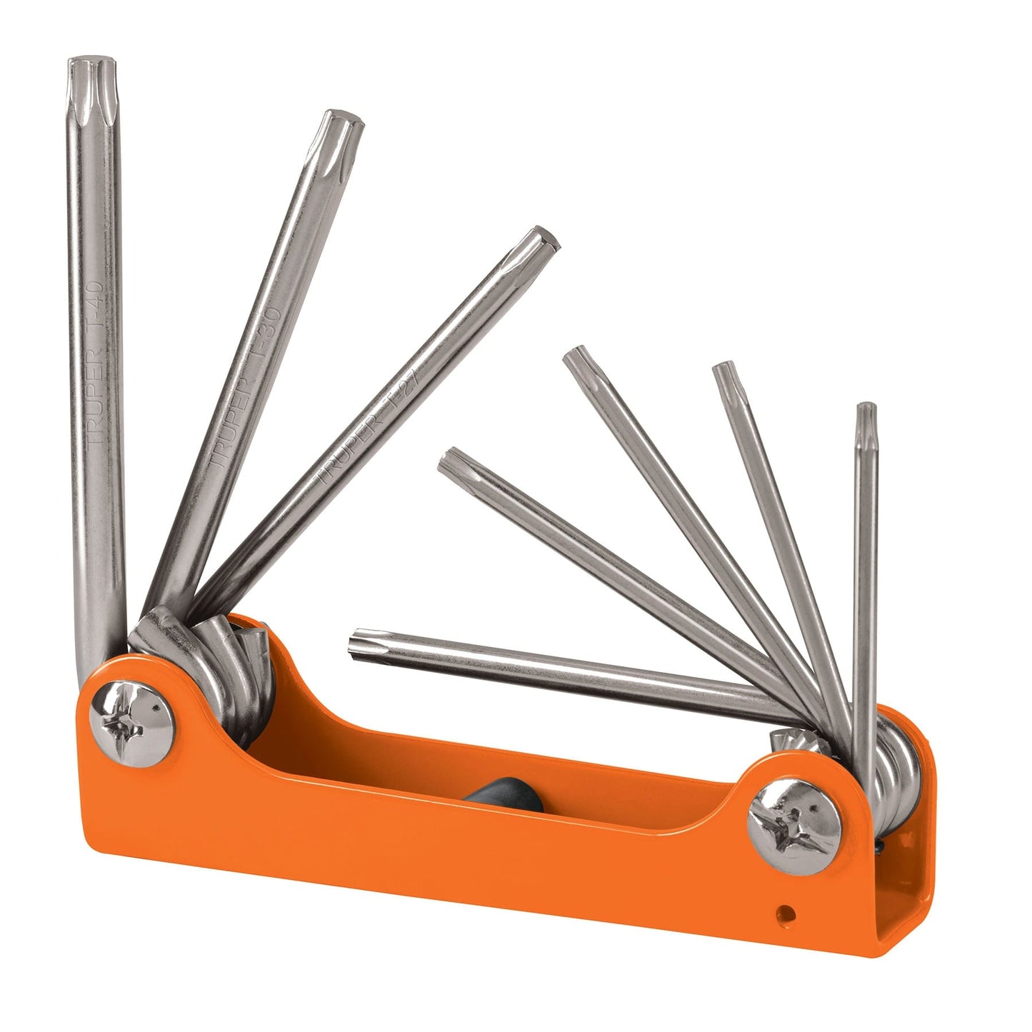Llave torx juego 8 piezas tipo navaja cuerpo lamina 15569 truper Pieza
