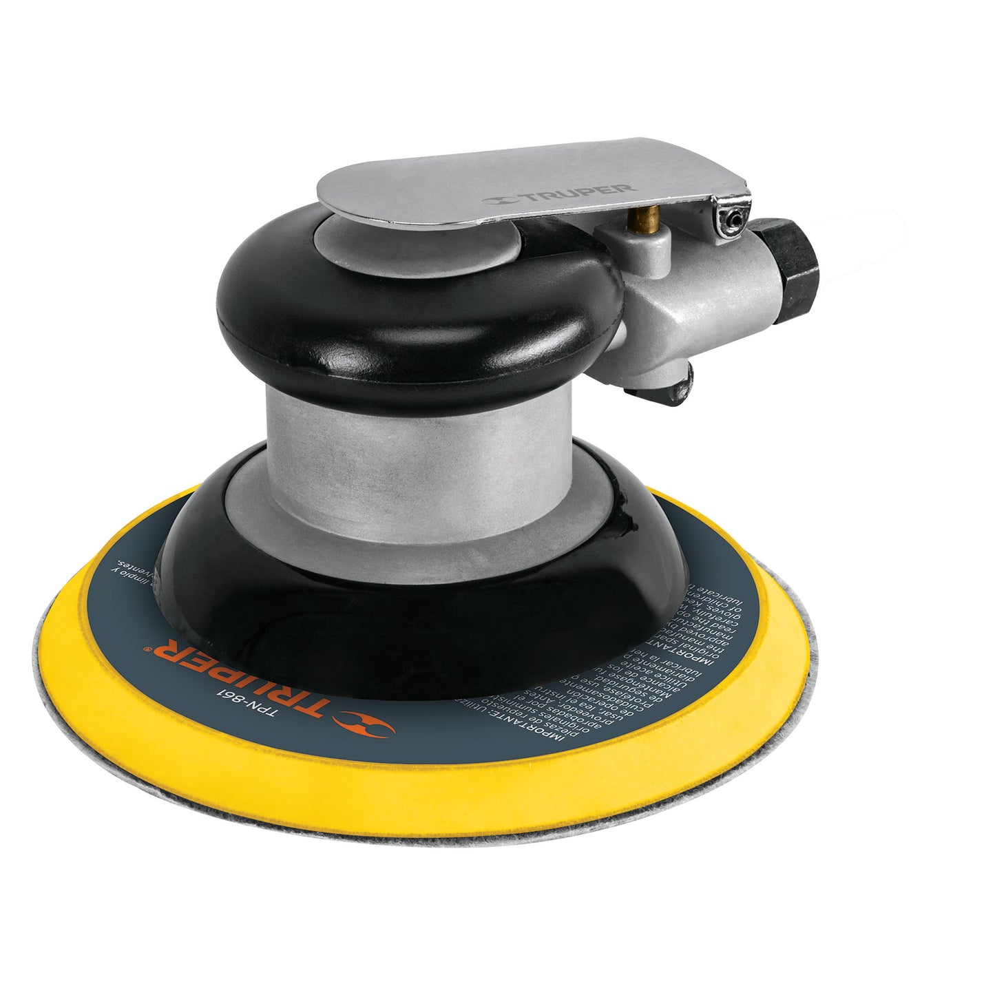 Lijadora orbital neumatica industrial 6p 101895 Truper Pieza