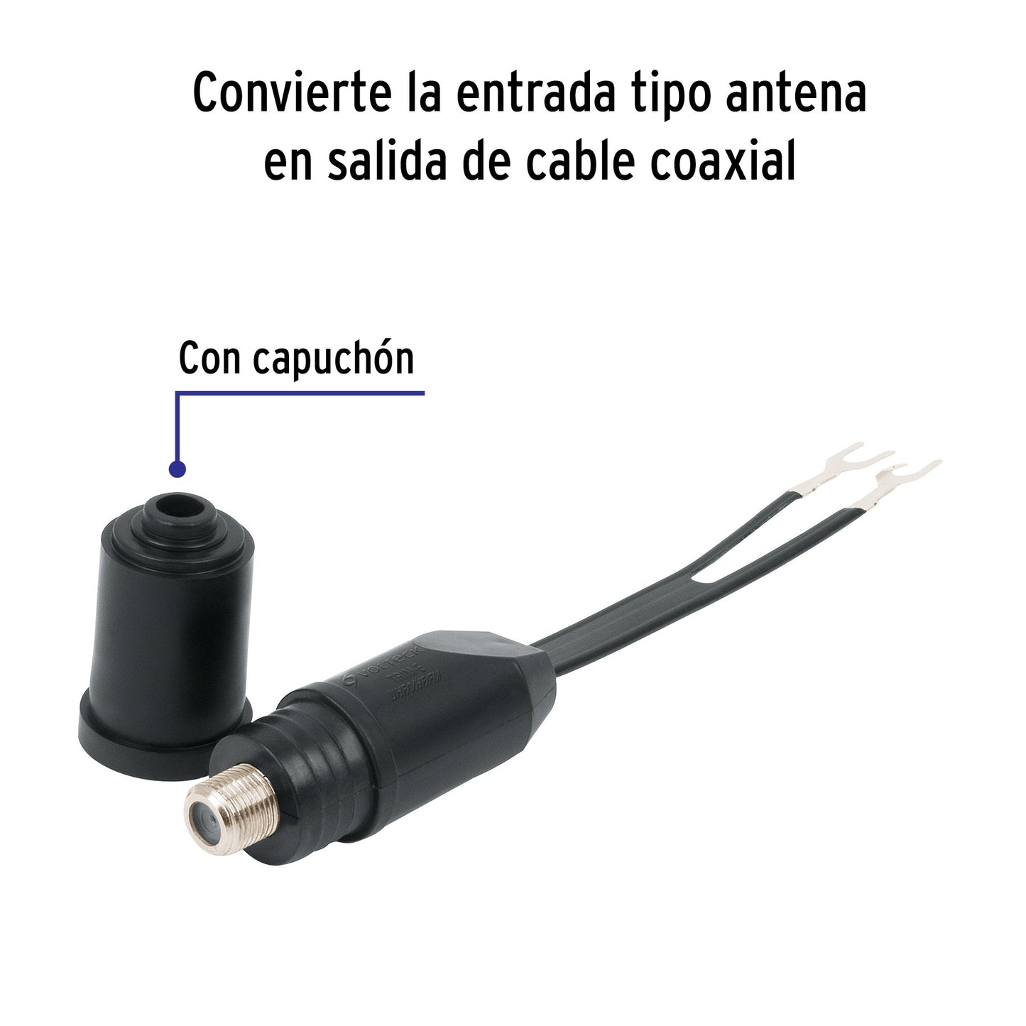 Transformador exterior coaxial 01-2010 - 48485 - truper Pieza