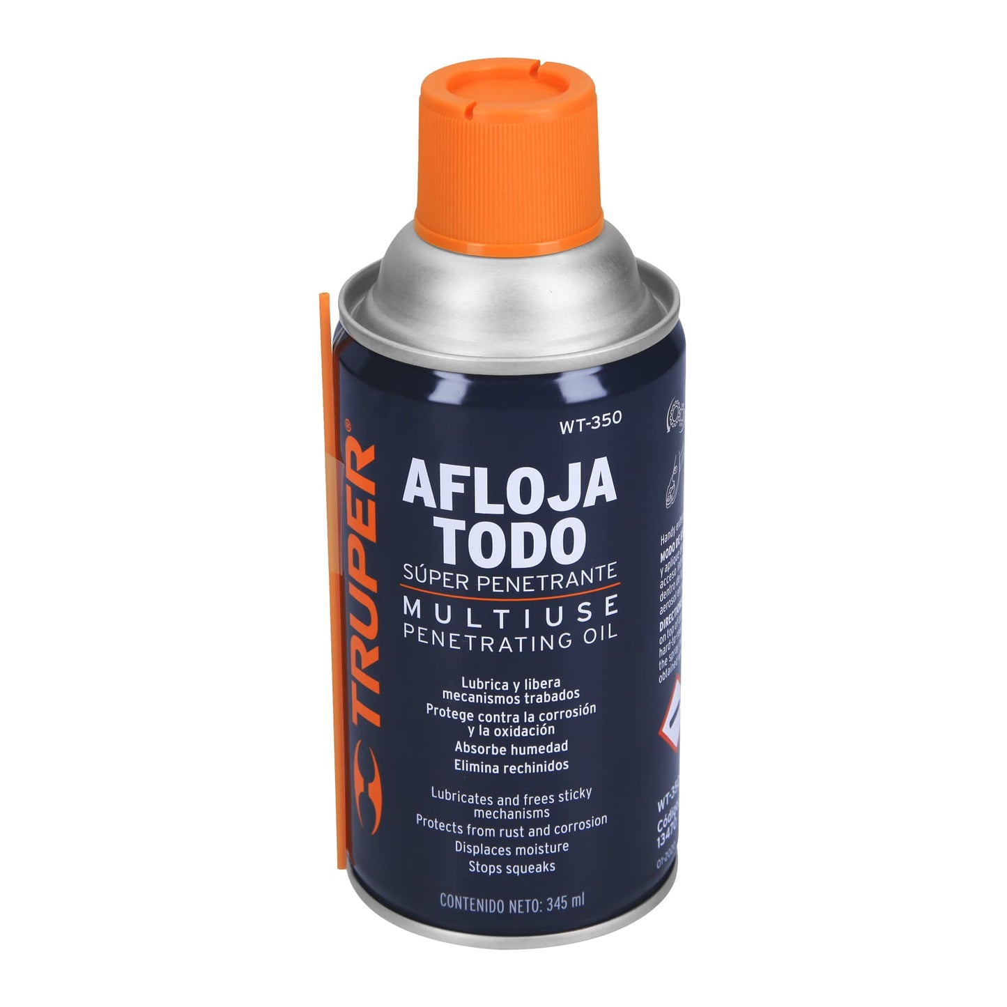 Aceite aflojatodo aerosol 345 ml 13470 truper Pieza
