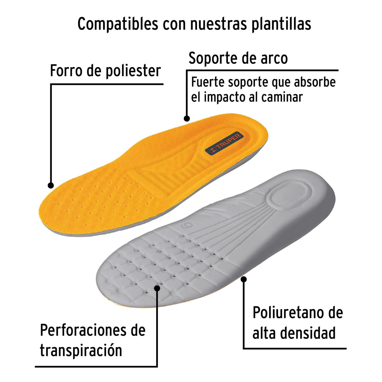 Zapatos con casco num 25 negro agujeta bicolor 25990 pretul Par