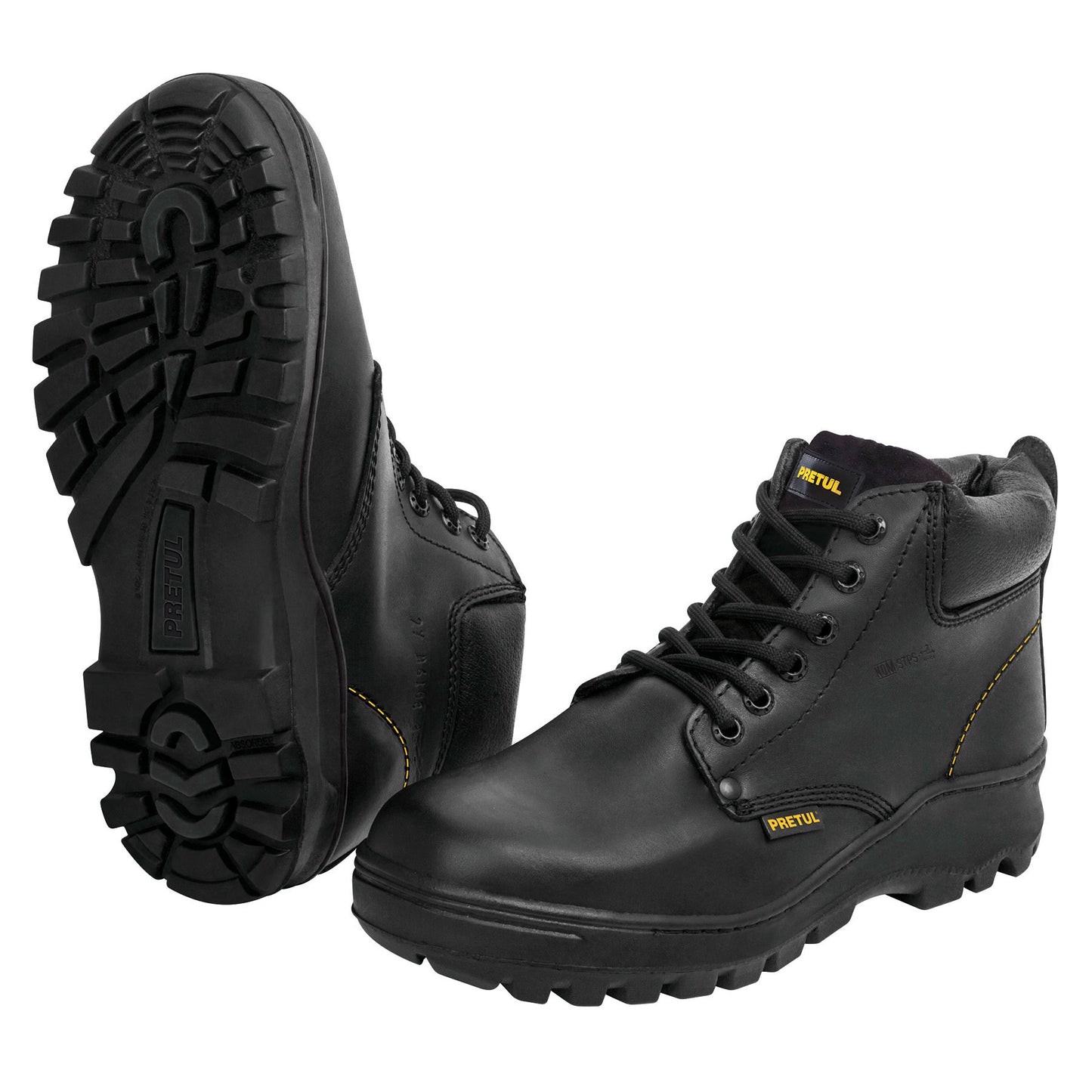 Zapatos con casco num 29 negro agujetas bicolor 25994pretul Par