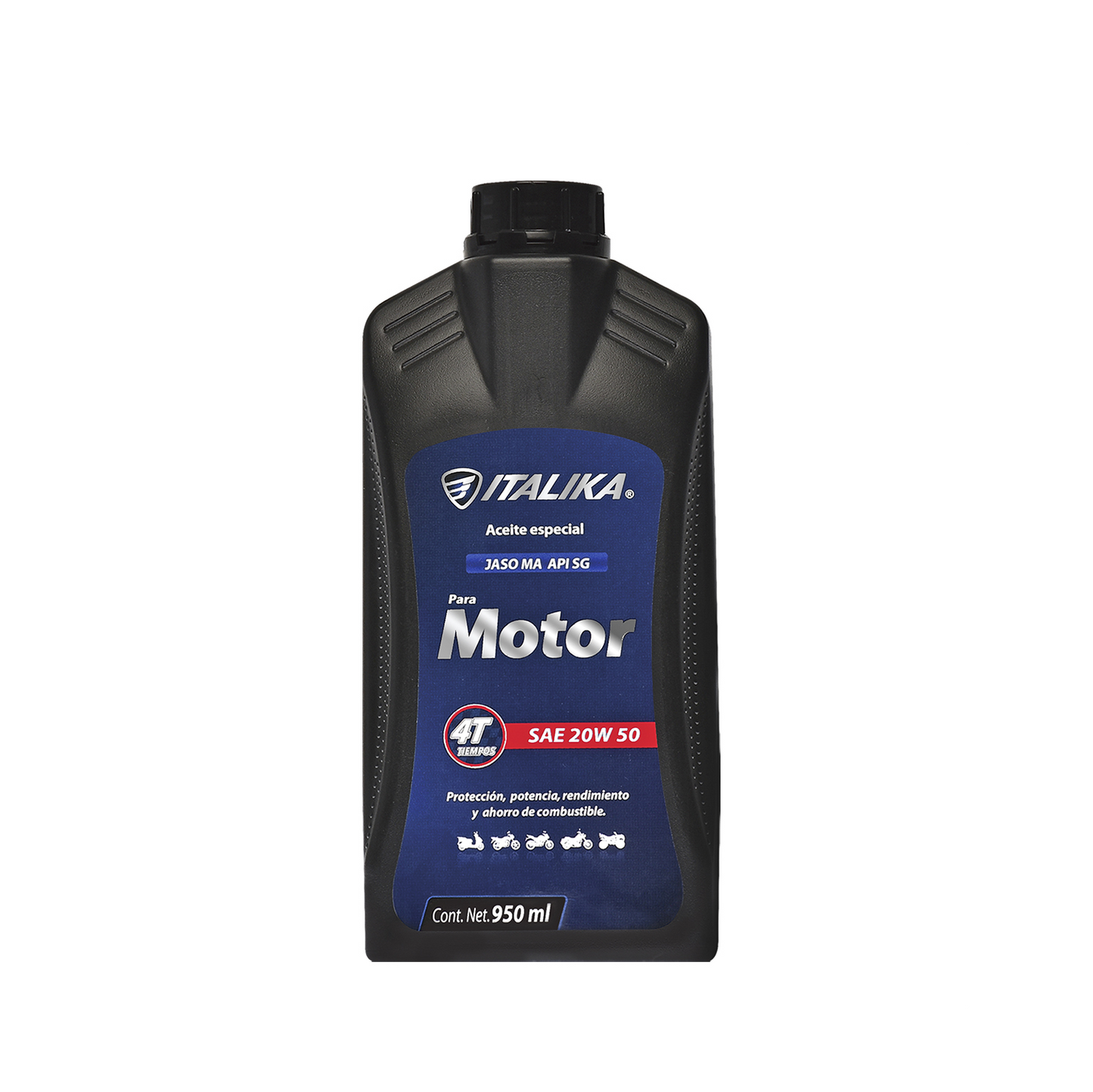 Aceite 4 tiempos para moto italika 20w50 l01010003/2ace4t italika Pieza