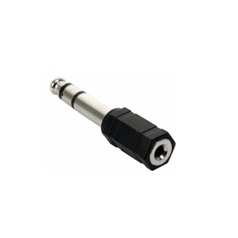 Adaptador jack 3.5mm st a plug 6.3mm st 081000 - 08-1000 - mitzu Pieza