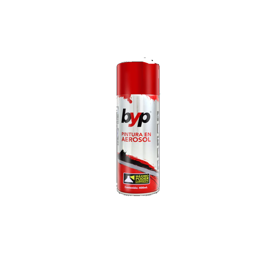 Aerosol rojo metalico  arm  byp Pieza