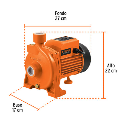 Bomba centrifuga para agua modelo europeo 1/2 HP Expert 10072 Pieza